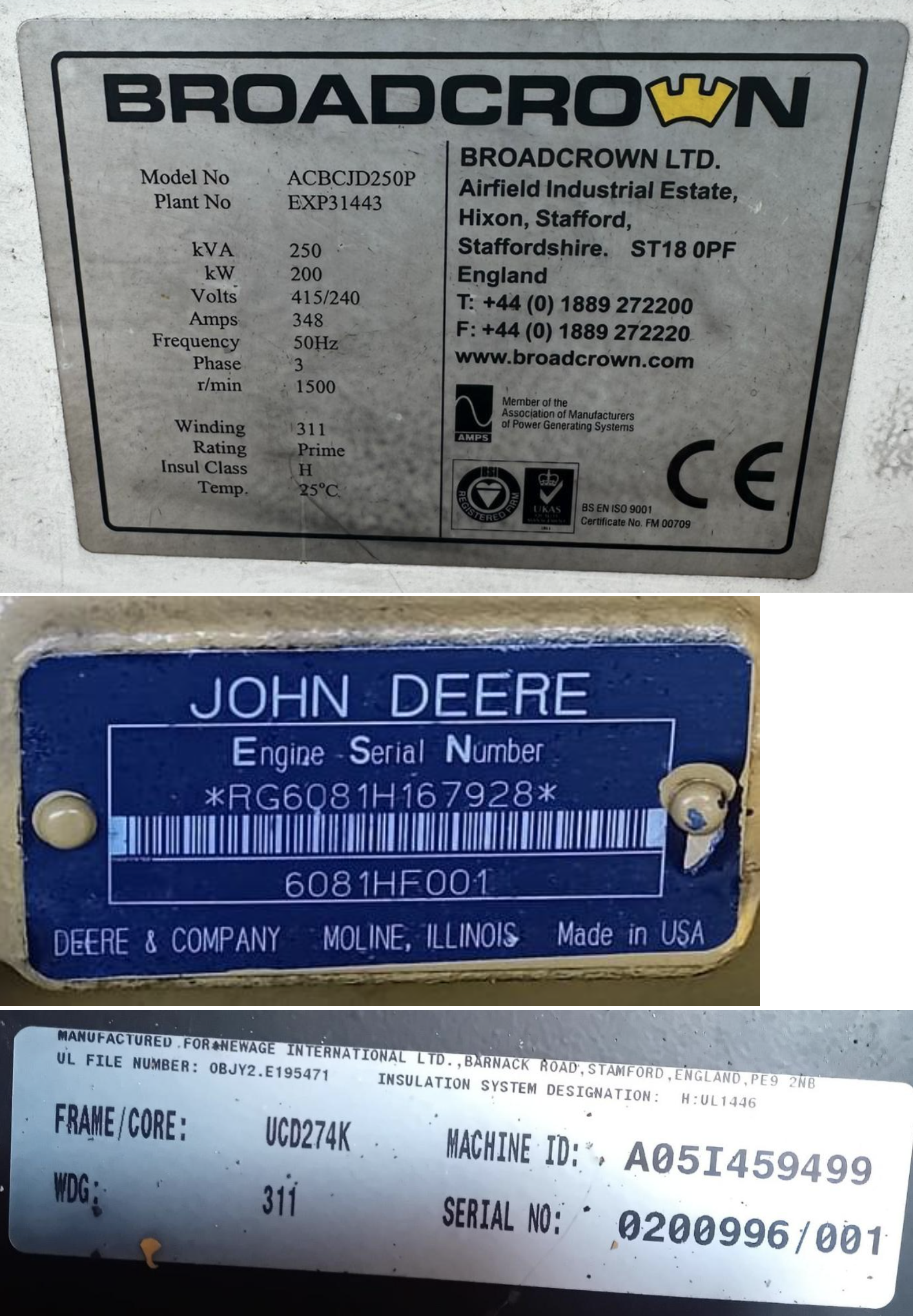 Cheap Diesel Generator UK 003