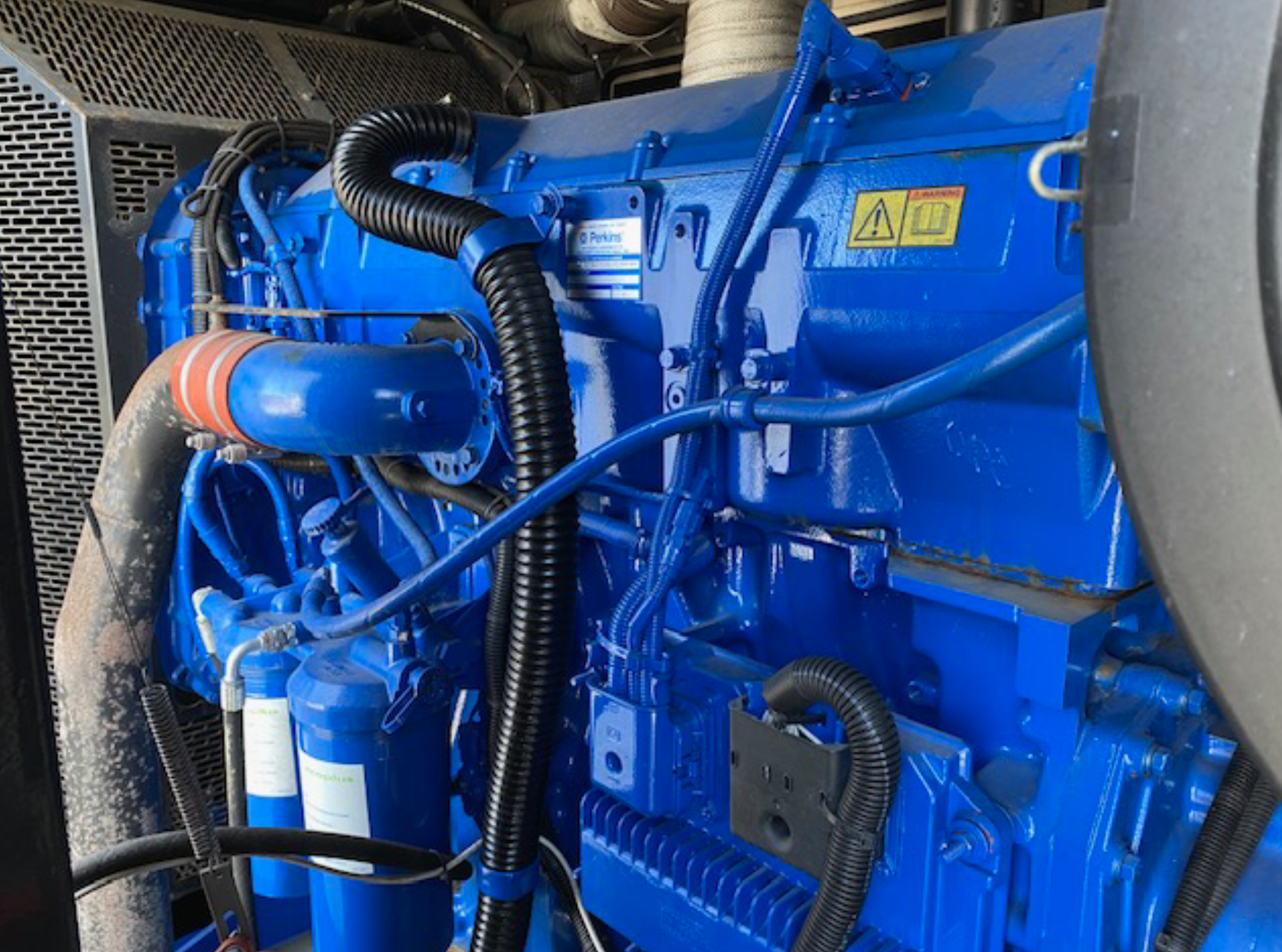 Perkins backup power generators