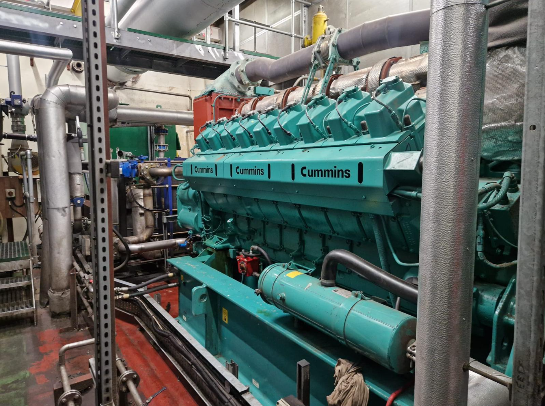 2500 kVA Cummins Gas Generator