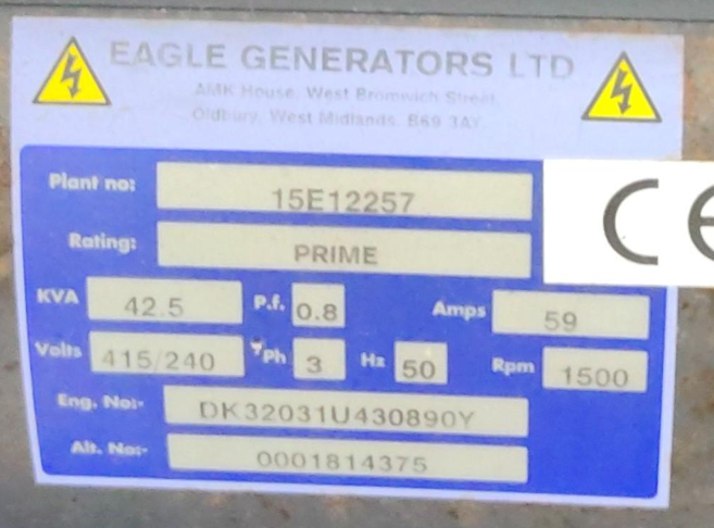 used petrol generators for sale