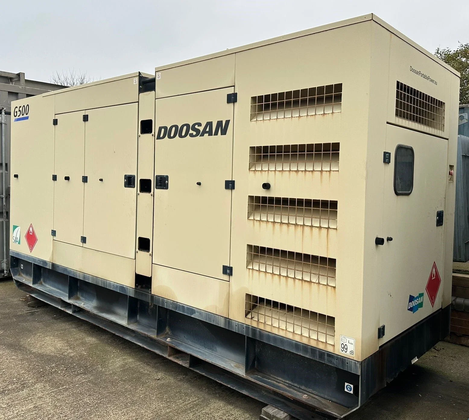 500 kVA Scania Used Diesel Generator