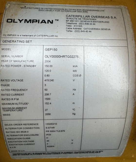 used generators for sale uk