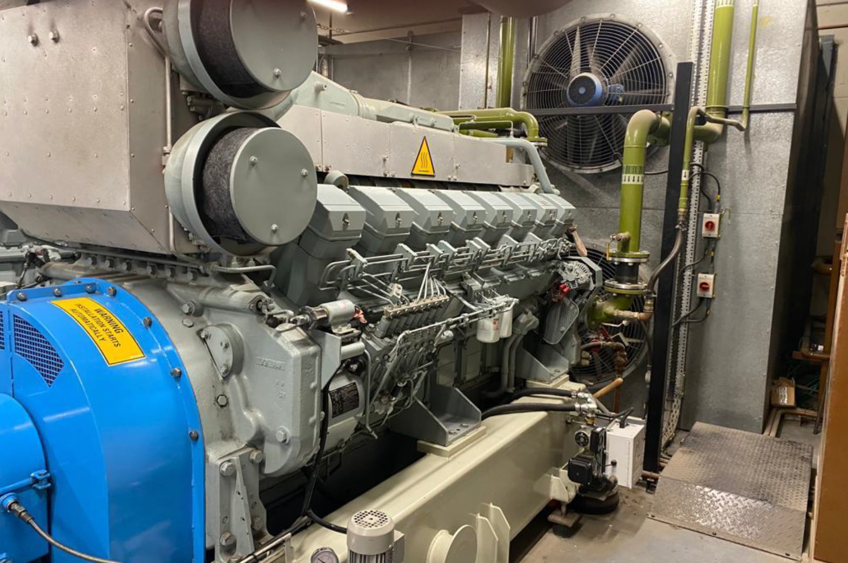 1670 kVA UPS Diesel Generator