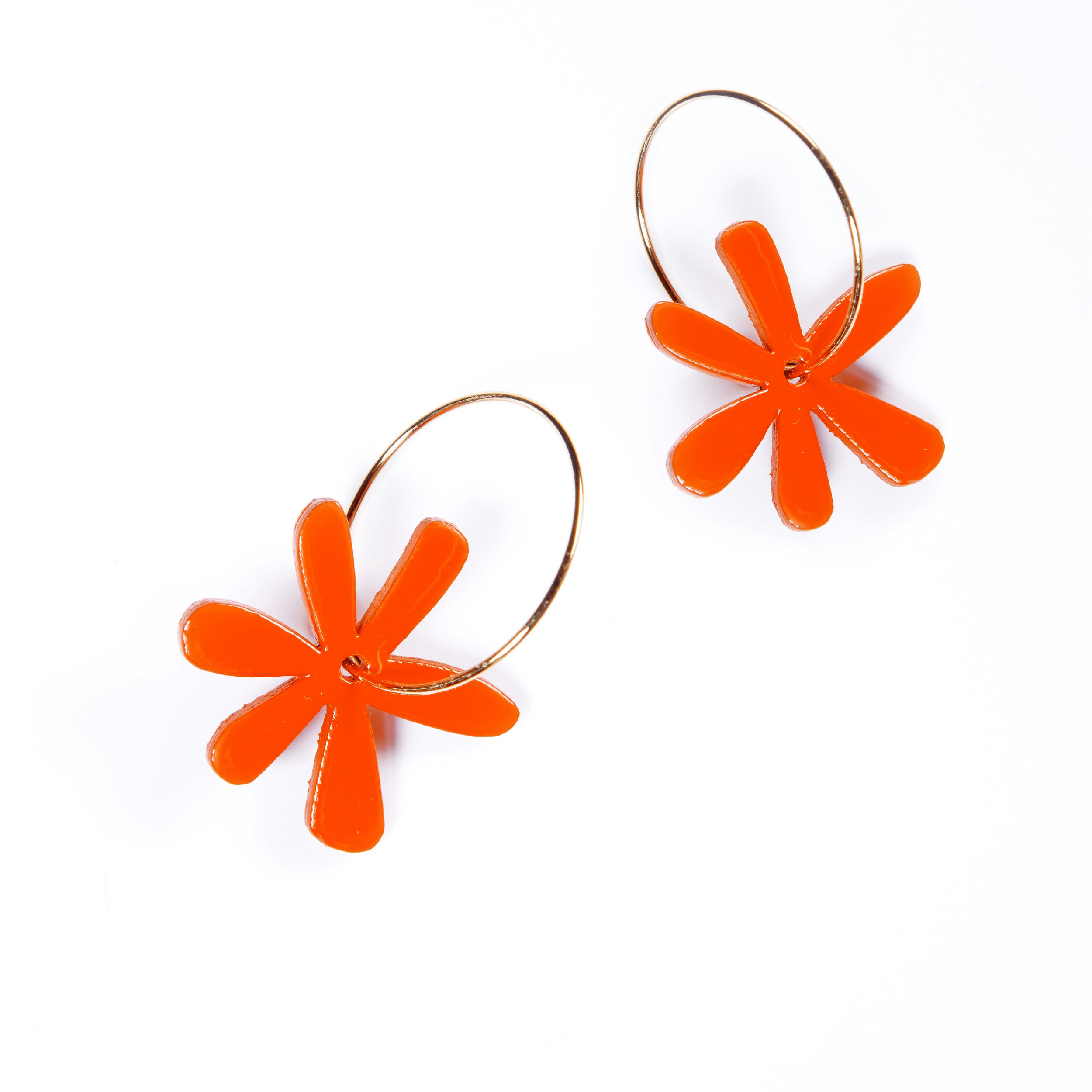 Boucles d'Oreilles Avril anneau fin