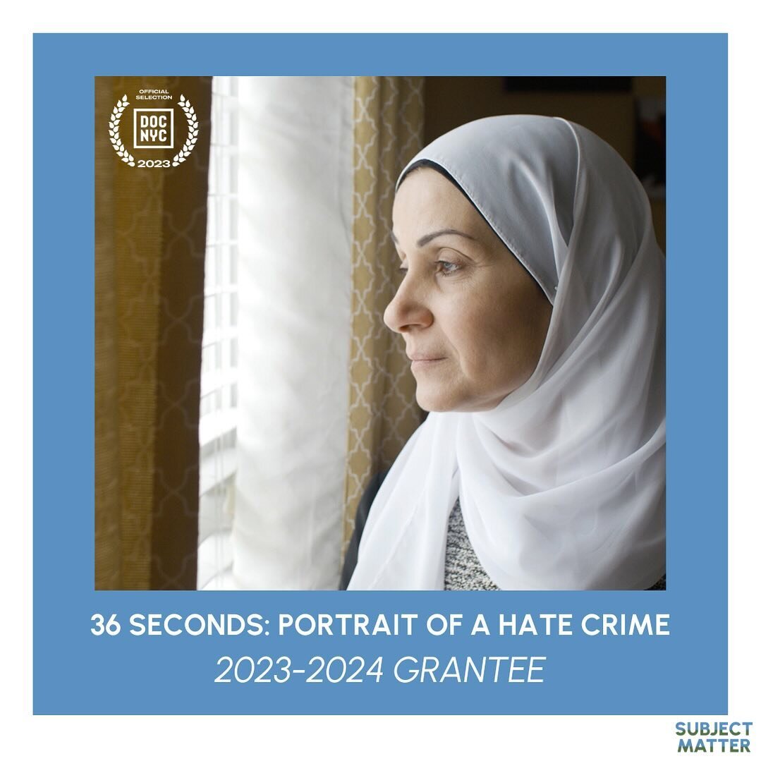 We&rsquo;re thrilled to be at @docnycfest this month to award grants to @36secondsfilm and @our3winners !

Congrats to our newest grantees! 

The subject matter: violence, racism, and hate crime

The film: 36 Seconds: Portrait of a Hate Crime is rece