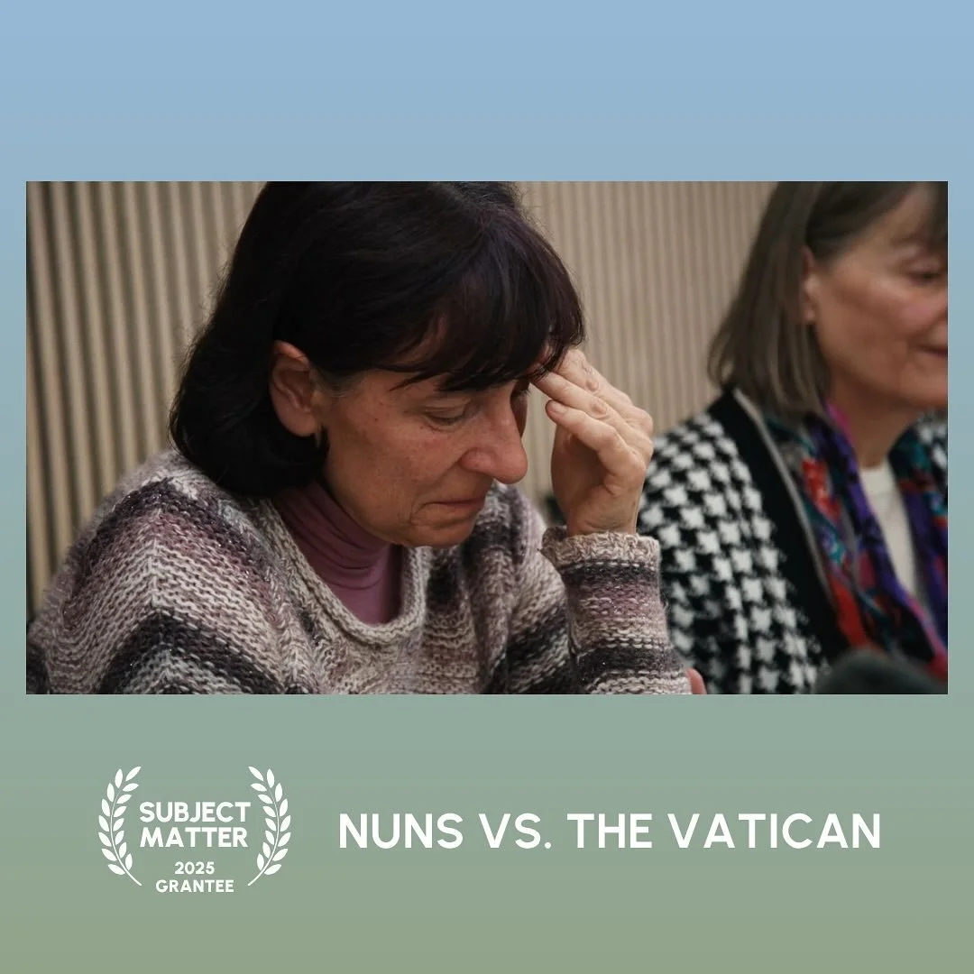 We&rsquo;re headed to @docnycfest to award $90k in grants! Congrats to @nunsvsthevatican and BishopAccountability.org!

She was a nun. He was a world-renowned priest and artist, the &ldquo;Michelangelo&rdquo; of the modern Catholic Church, courted by