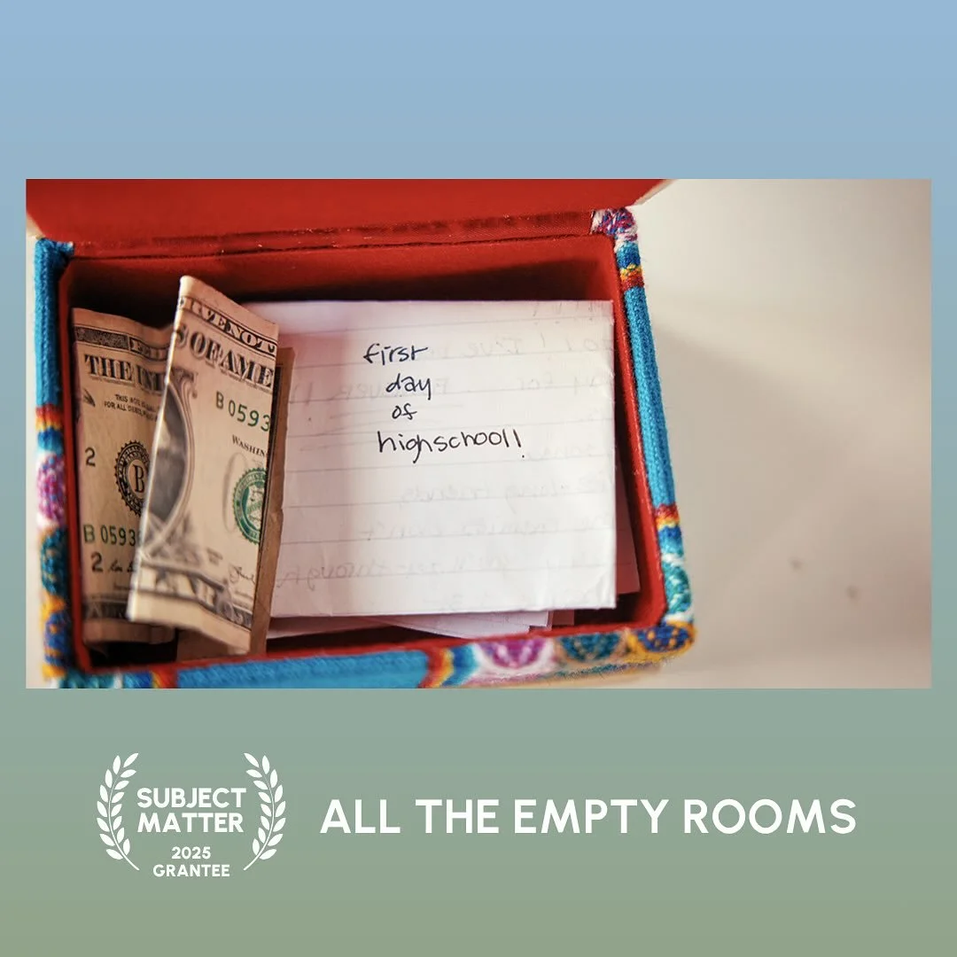 Subject Matter is headed to&nbsp;@hamptonsfilm to award our latest grants to&nbsp;@alltheemptyrooms and&nbsp;@jhu_cgvs !  @jrseftel&rsquo;s emotionally gripping 33-minute doc follows reporter Steve Hartman and photographer Lou Bopp as they embark on 