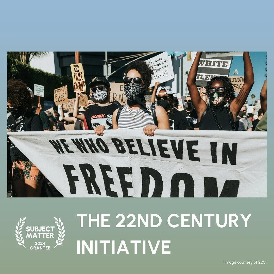 The 15th edition of @docnycfest kicks off next week and we&rsquo;ll be there to award $40,000 in grants to @storylinemedia&rsquo;s timely doc HOMEGROWN and The 22nd Century Initiative.

The 22nd Century Initiative works toward a people-powered multi-