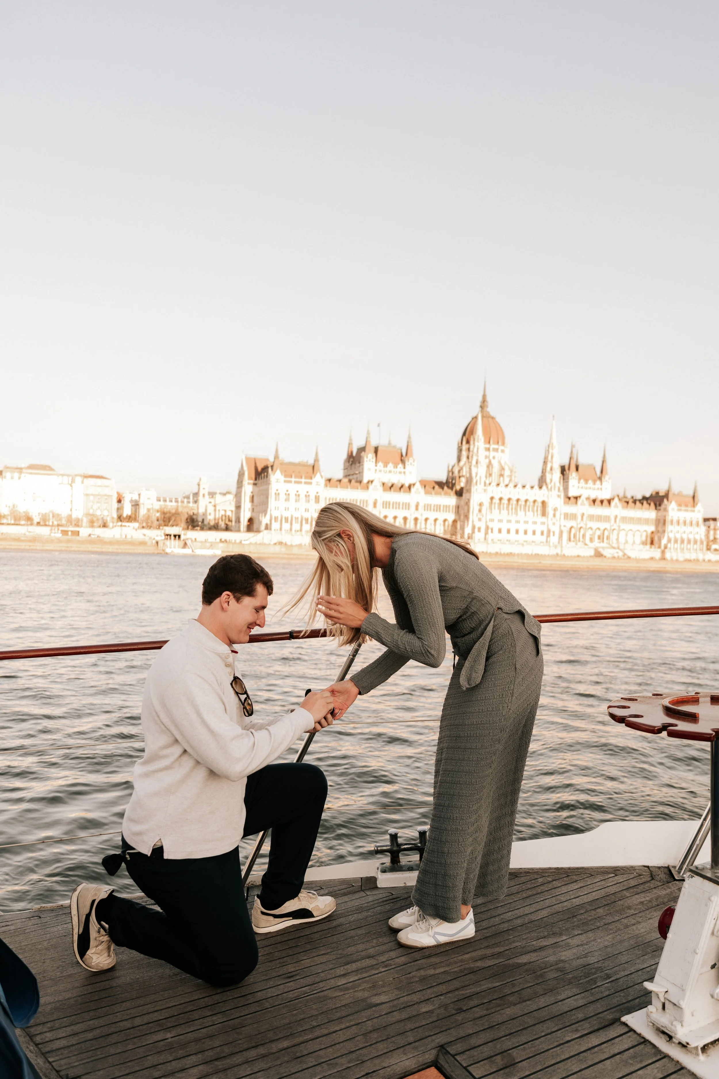 Budapest Private Yacht Surprise Proposal