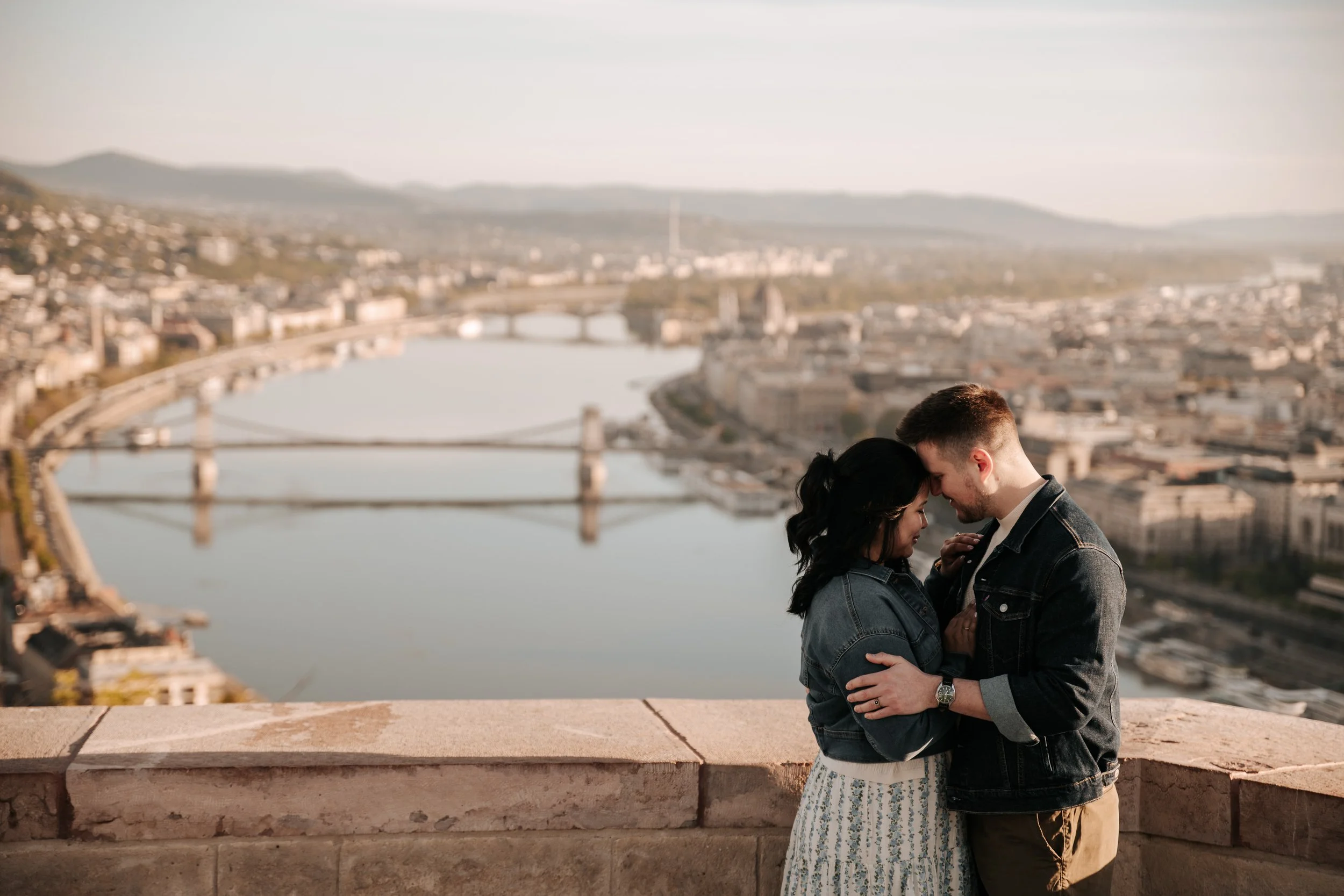 Sunrise Proposal at Gellert Hill