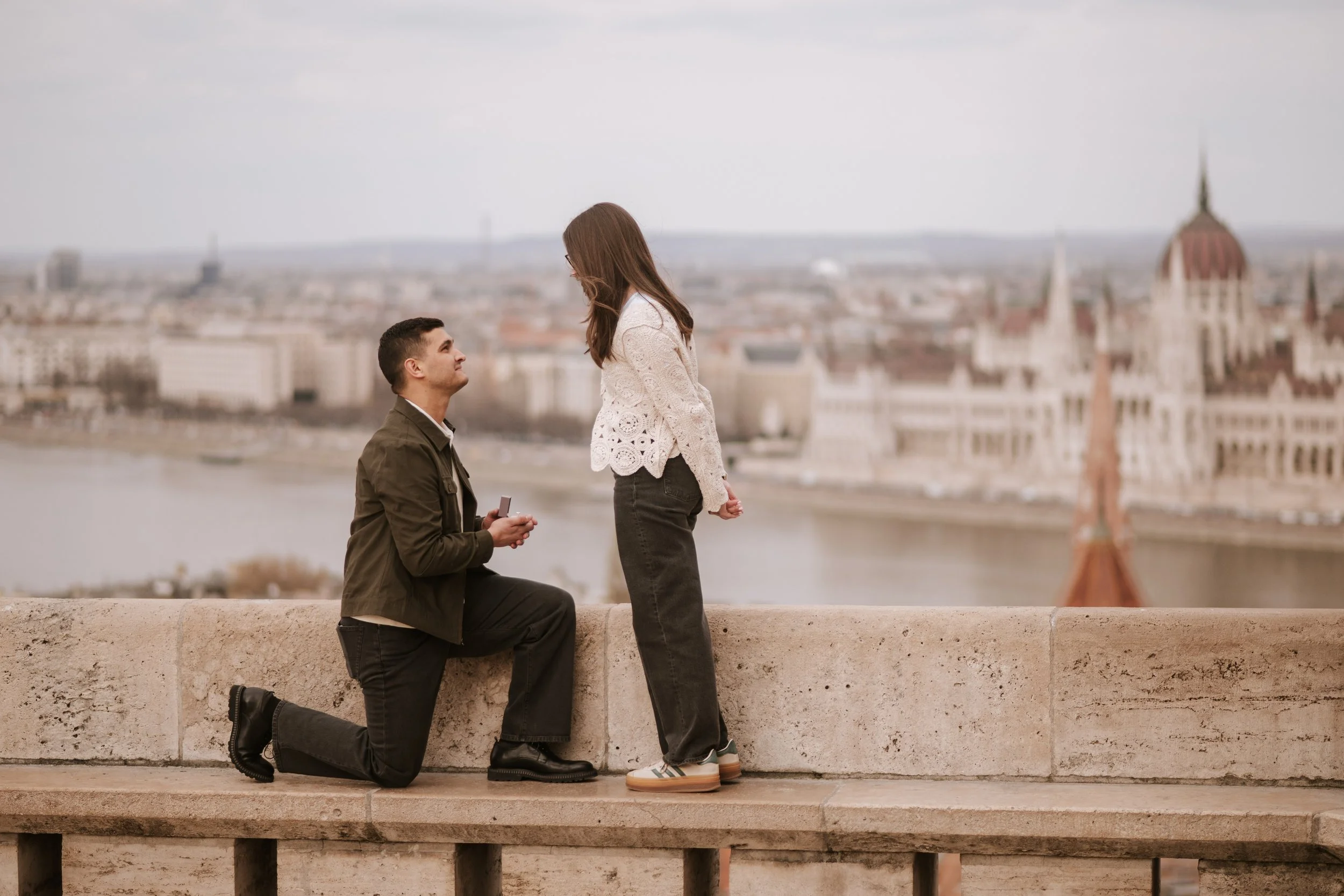 Sunrise Proposal at Fisherman's Bastion