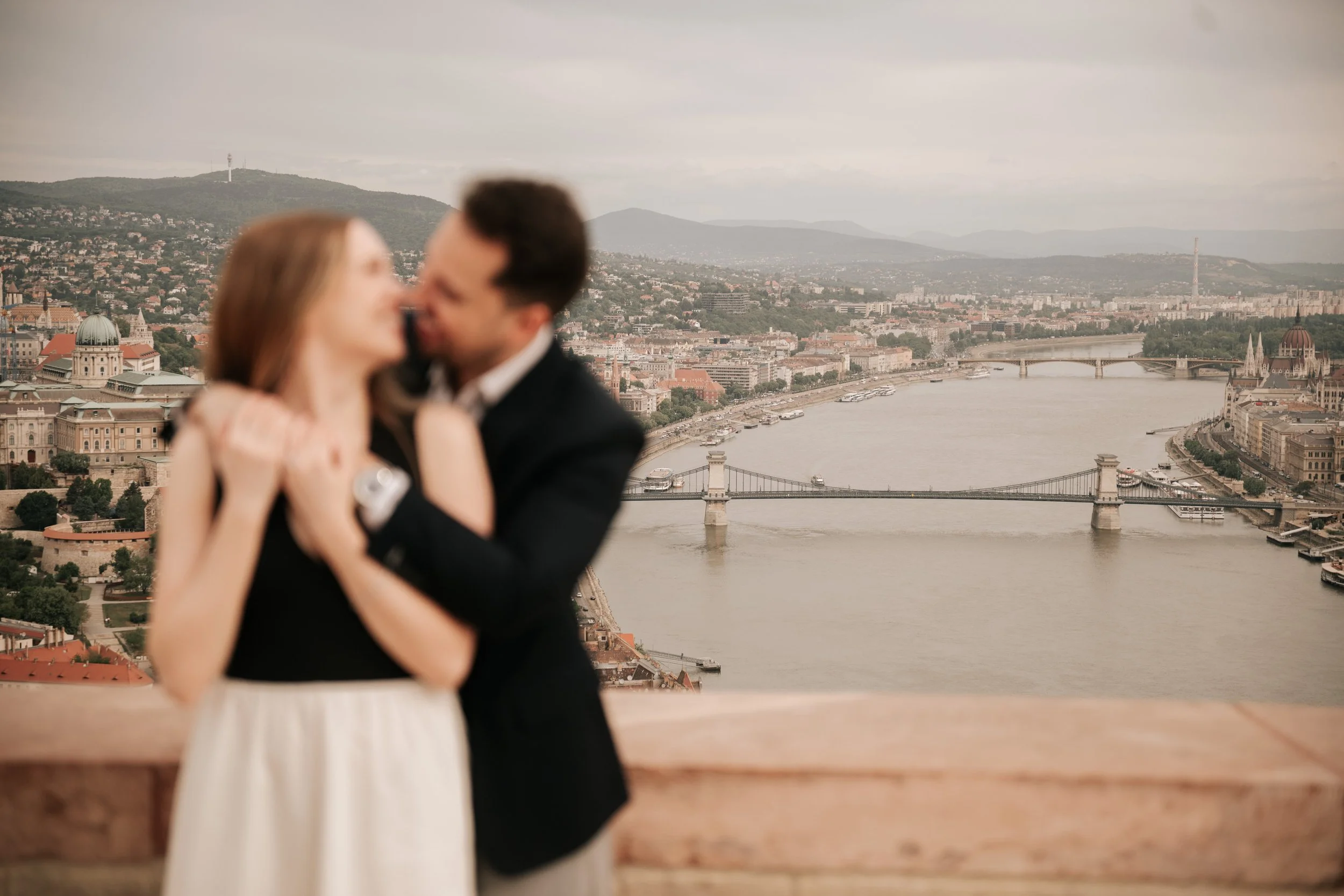 Sunrise Proposal at Gellert Hill 