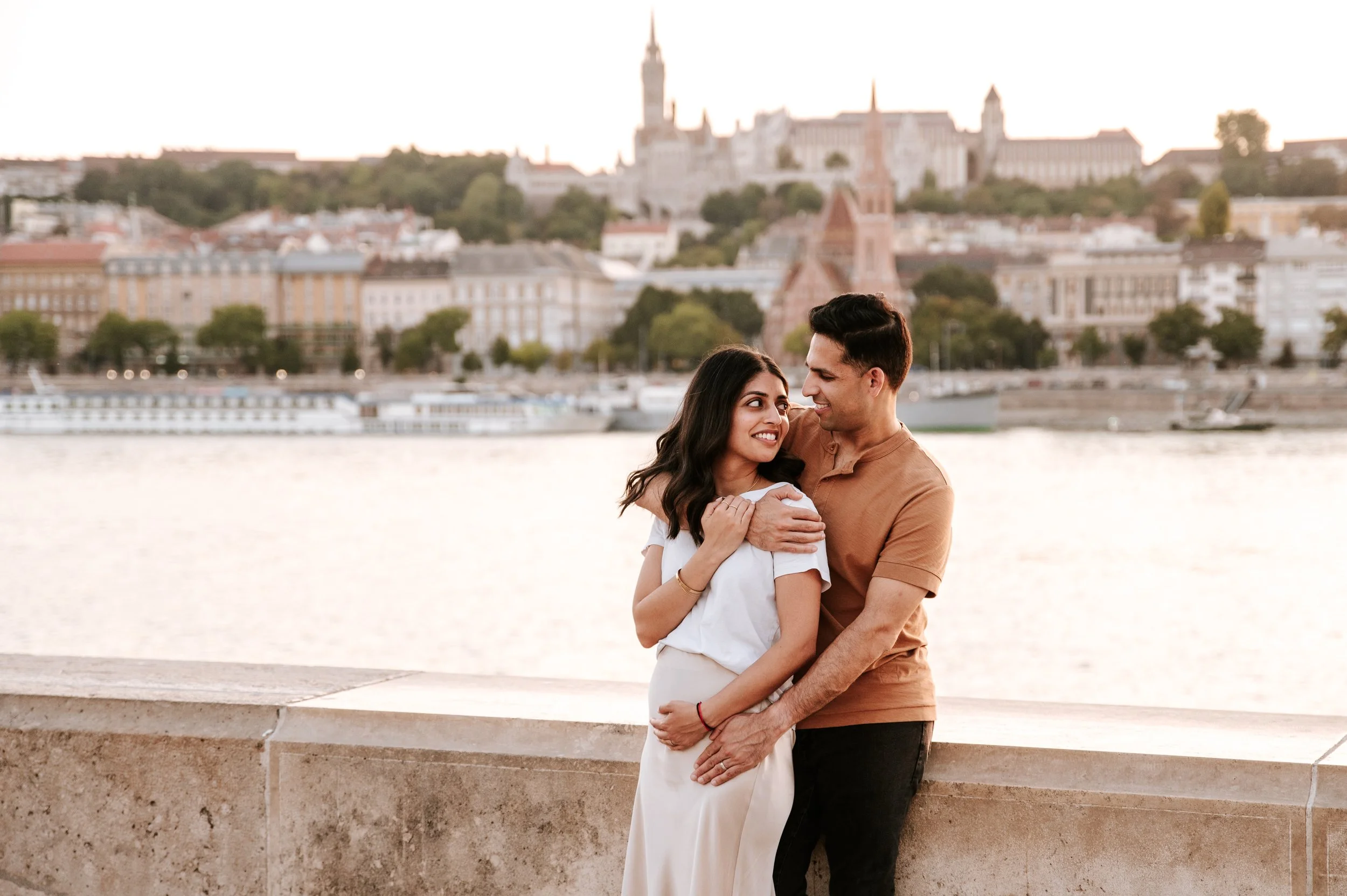 Parin & Vinit’s Maternity & Couples Photoshoot in Budapest