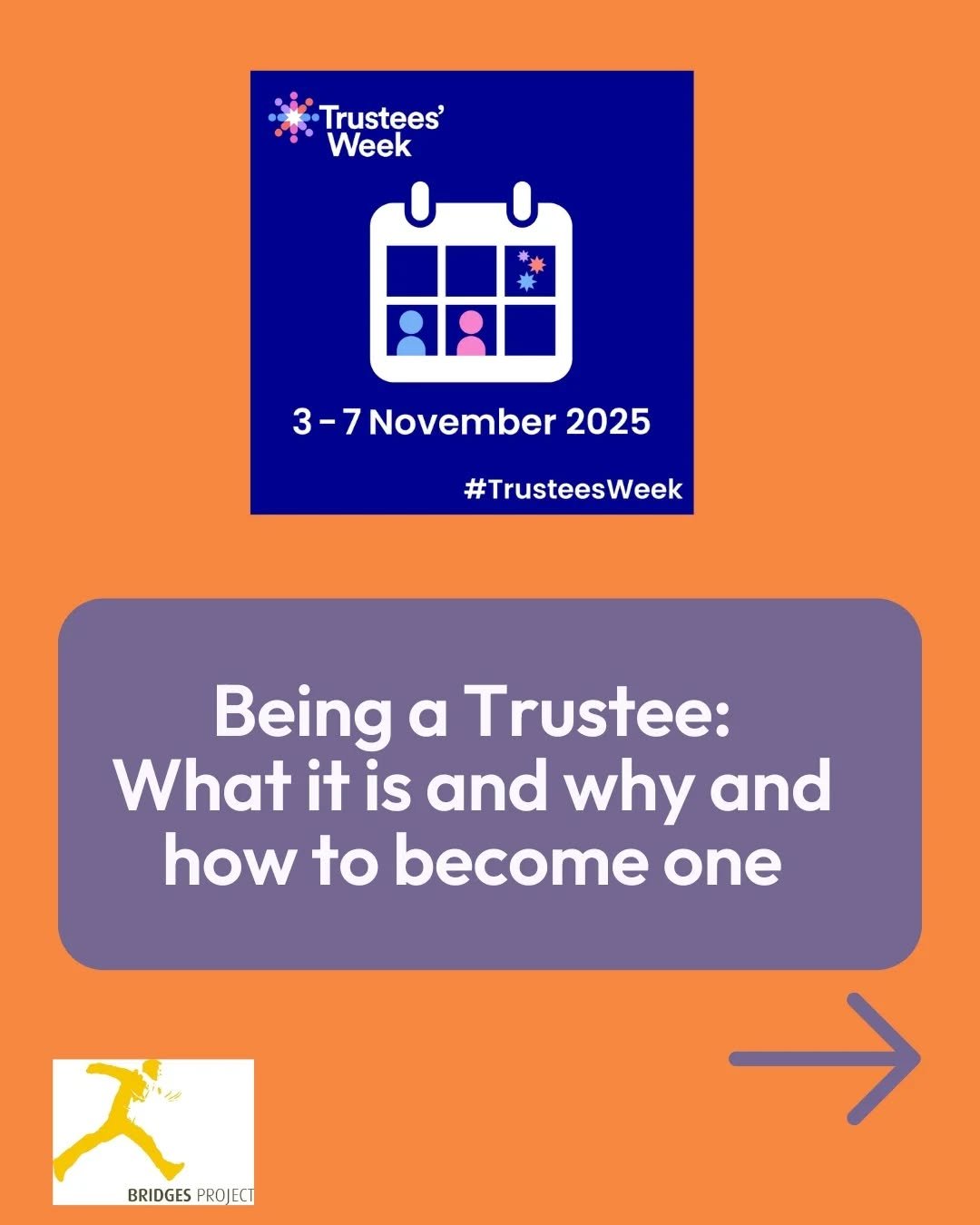 Ever been interested in how a charity is run? You might want to consider becoming a Trustee! 

#TrusteesWeek #YoungTrustees #Governance #Trustees #Board