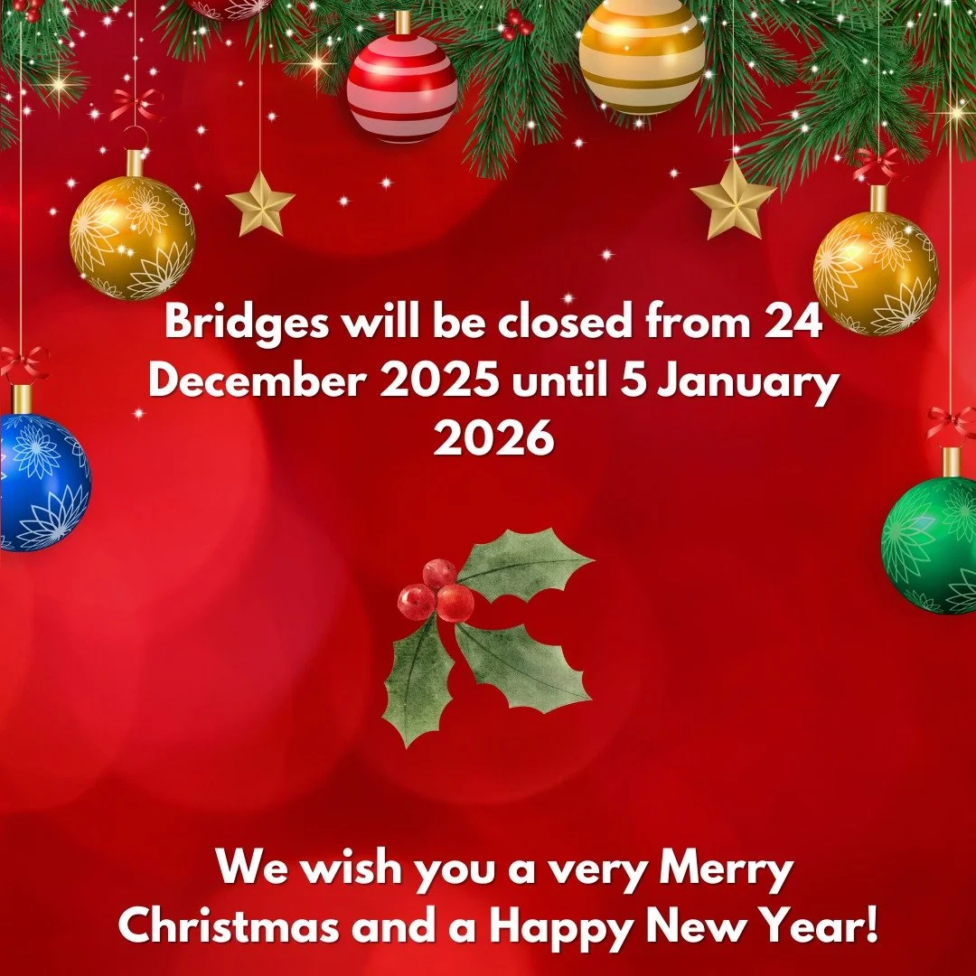 ❄️ Festive closure ❄️

We'll be closing up for Christmas today and will open up again on 5 January! 

Well done to everyone for all the amazing things you have achieved this year and thank you for supporting us in 2025 ☺️

We hope everyone will have 