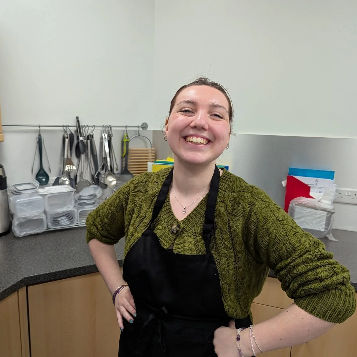 Over the last few weeks, our student, Kerra,  has been running a cooking group with us known as Budget Bites. She has helped us to learn some budget friendly (and tasty!) recipes! 🤩

Each session, we head over to the shops to find our budget friendl