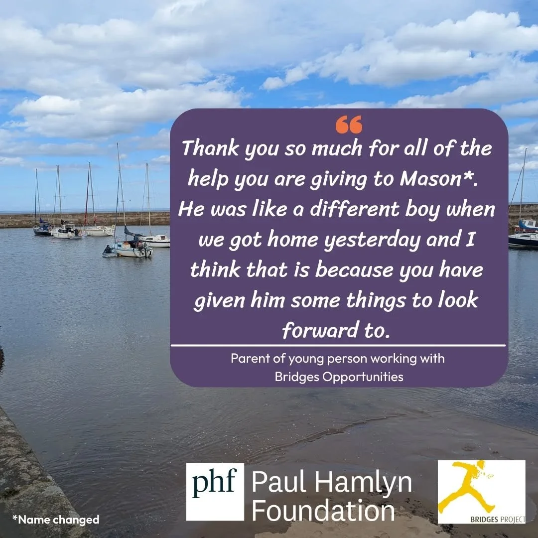We don't only make a difference to young people.

Sometimes those around them feel the change too 💜

#Impact #Stories #Support #Empower