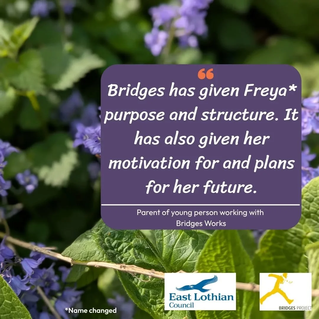 🔁 Throwback Thursday 🔁

#Feedback #Impact #EastLothian #BridgesWorks #Charity