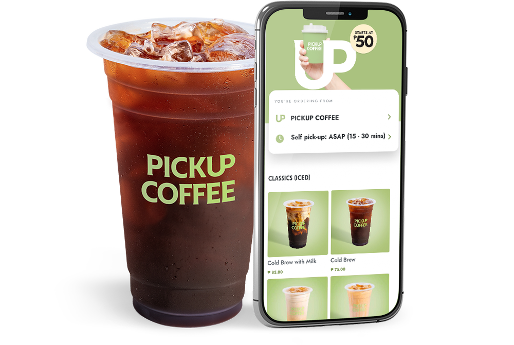 Download the app — PICKUP COFFEE