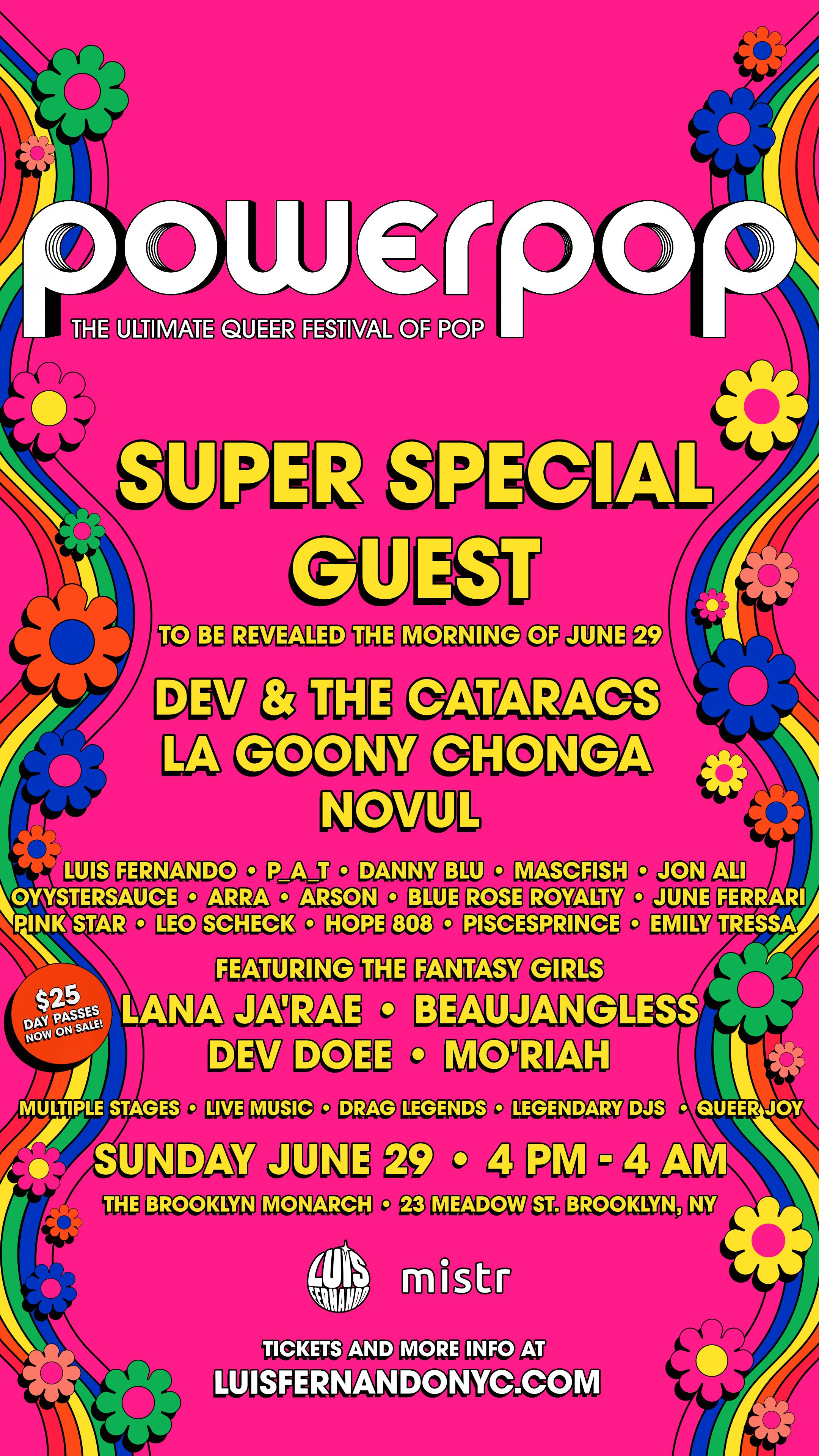 POWERPOP: THE ULTIMATE PRIDE FESTIVAL OF POP