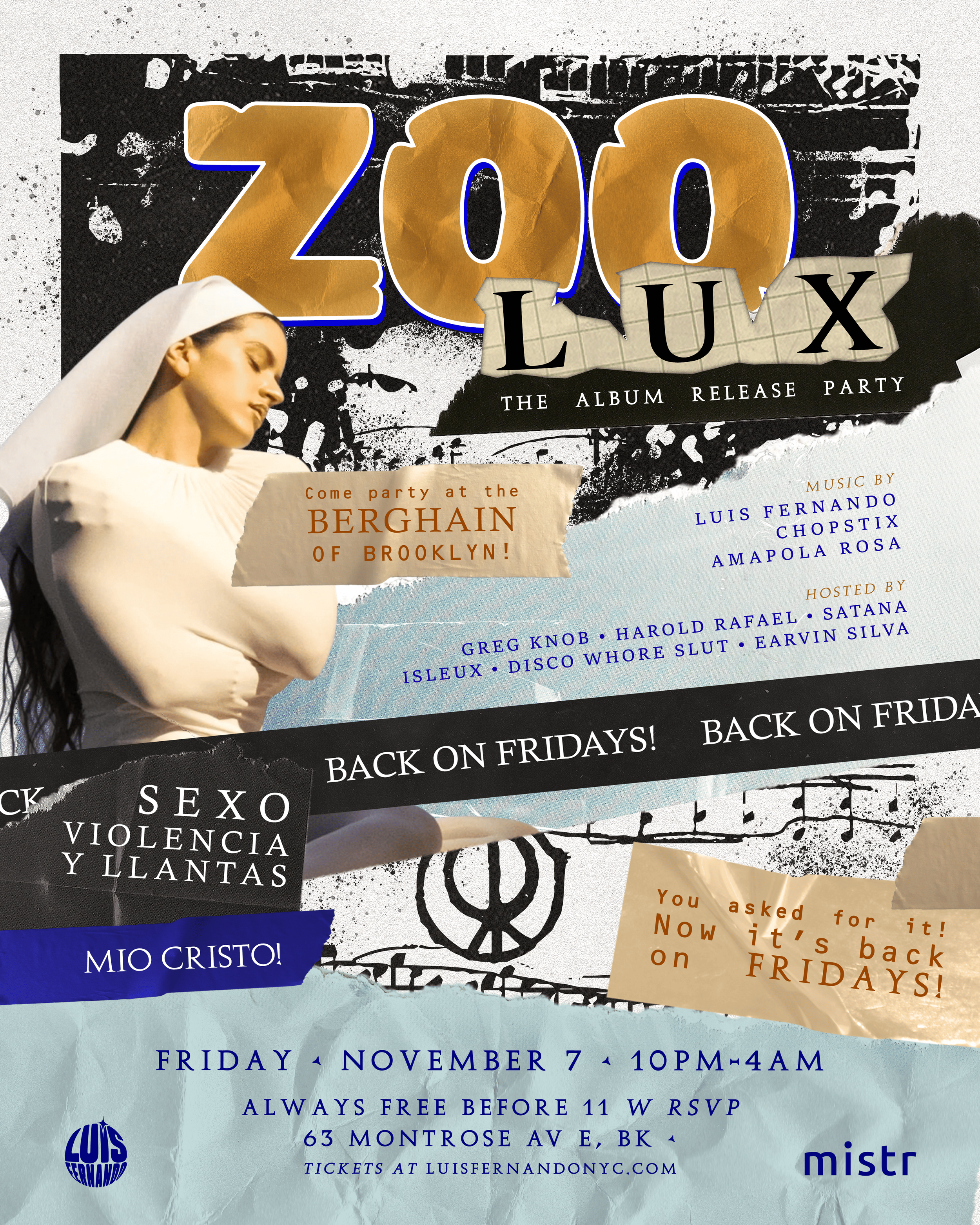 ZOO: LUX -The Album Release party