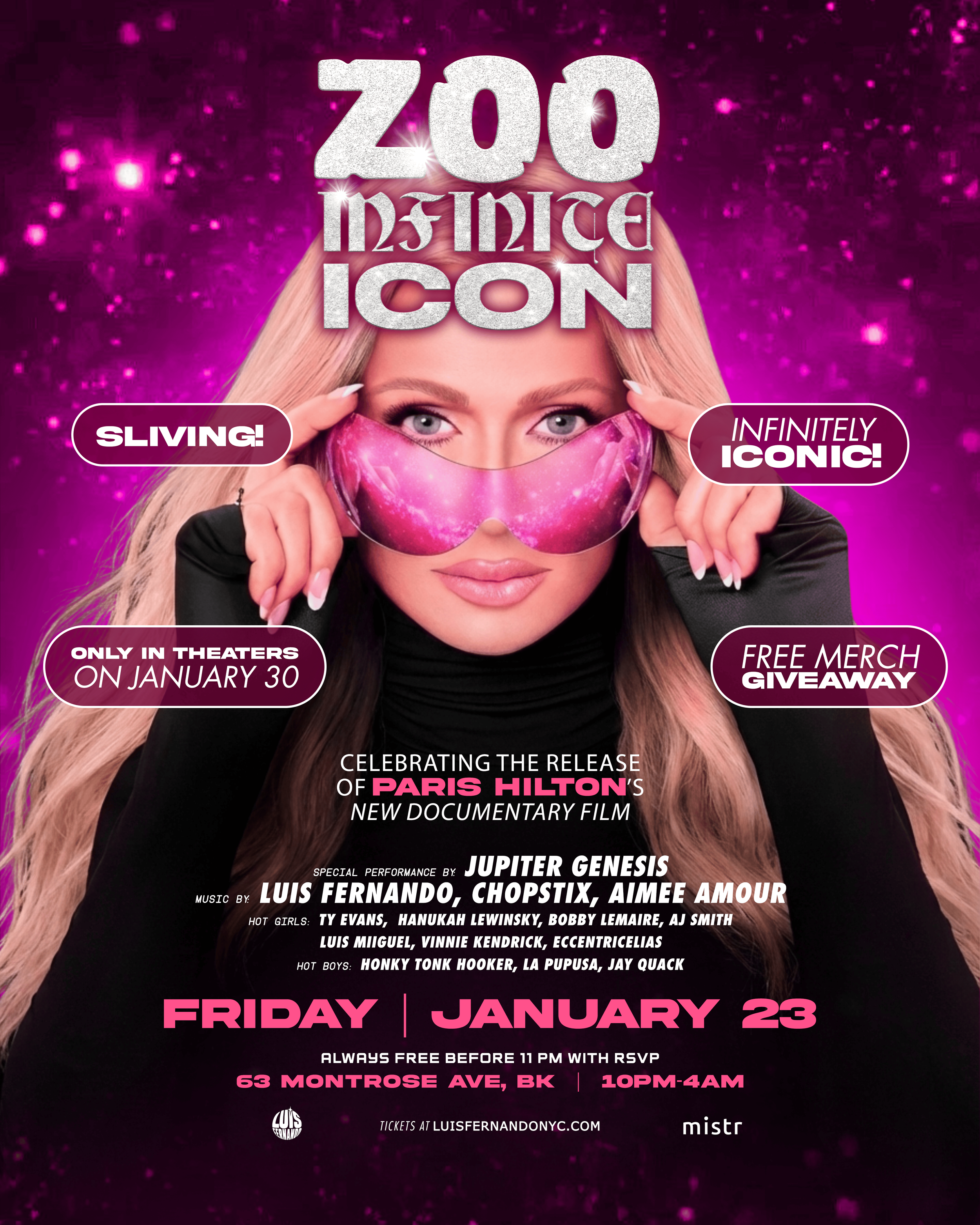 ZOO: INFINITE ICON-  CELEBRATING PARIS HILTON!