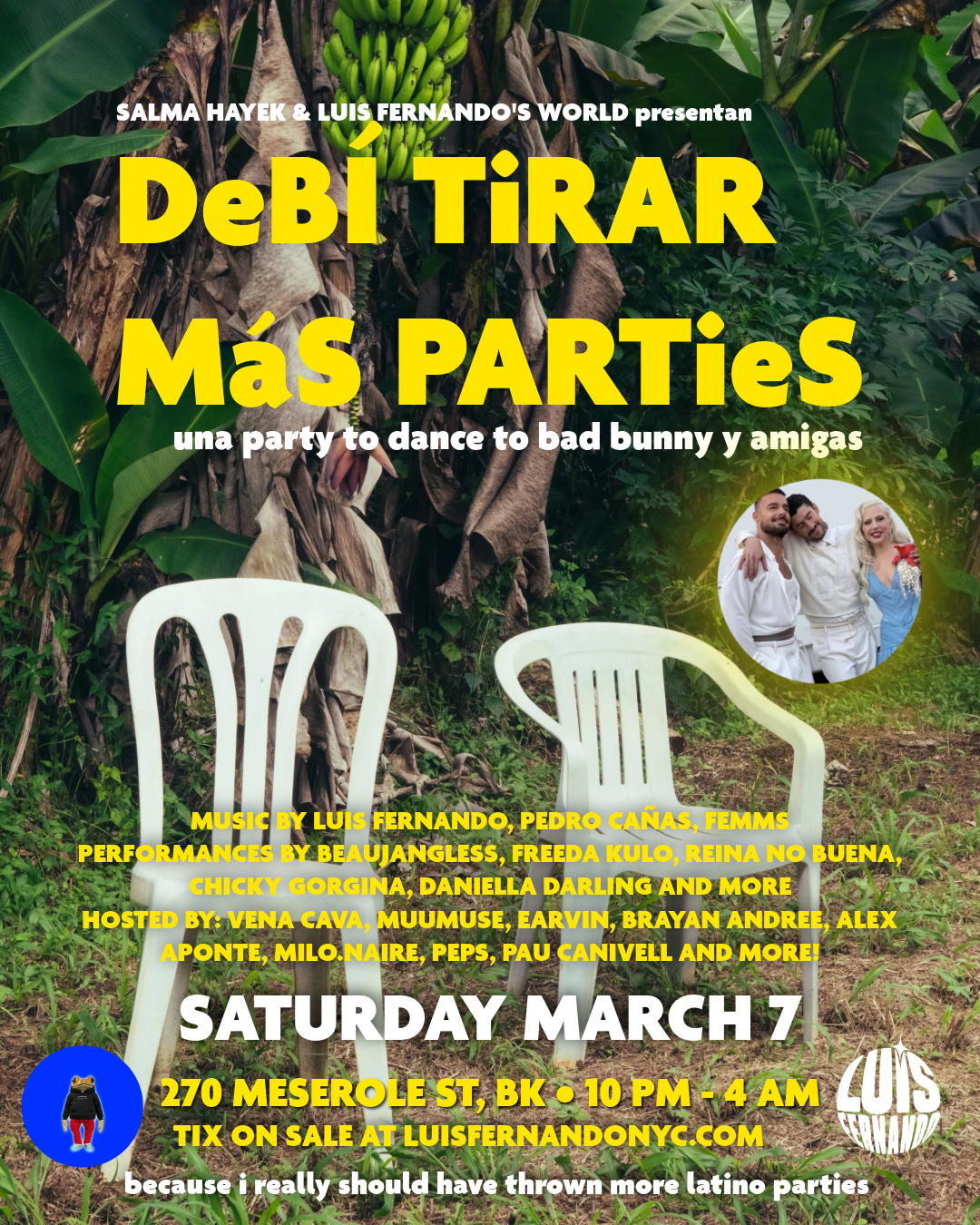 DEBI TIRAR MAS PARTIES - 3DB