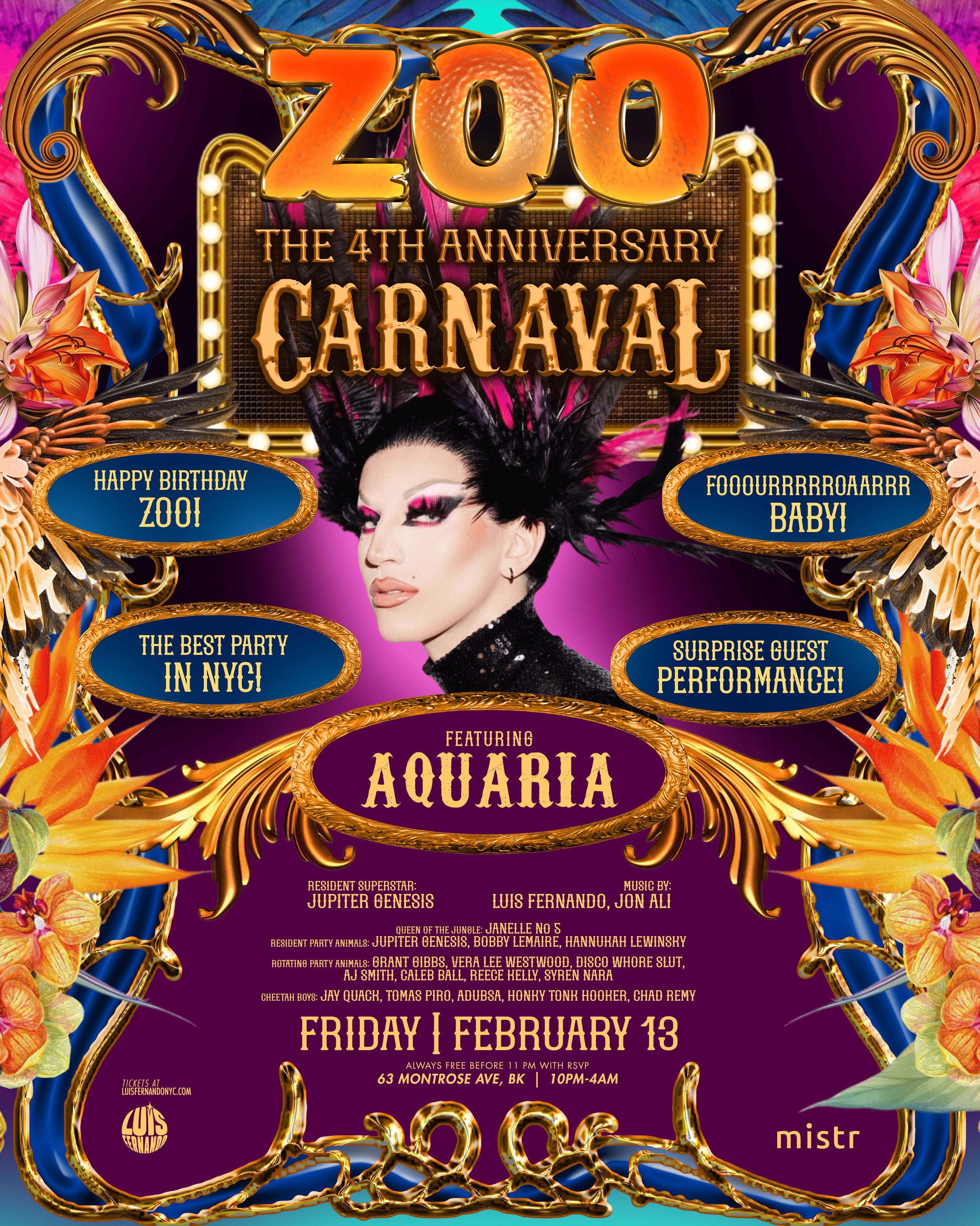 THE ZOO 4TH ANNIVERSARY CARNAVAL