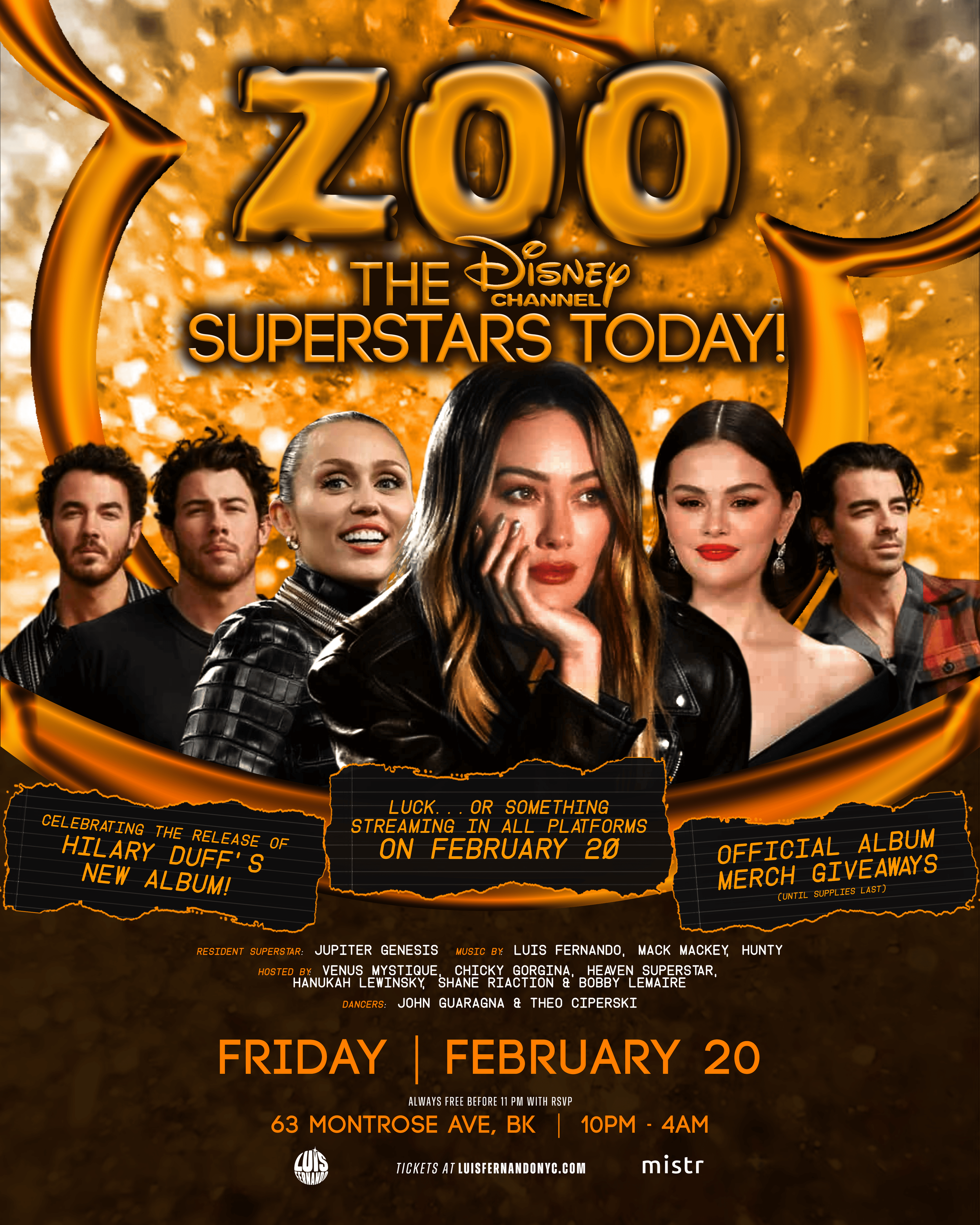 THE ZOO disney channel superstars today!