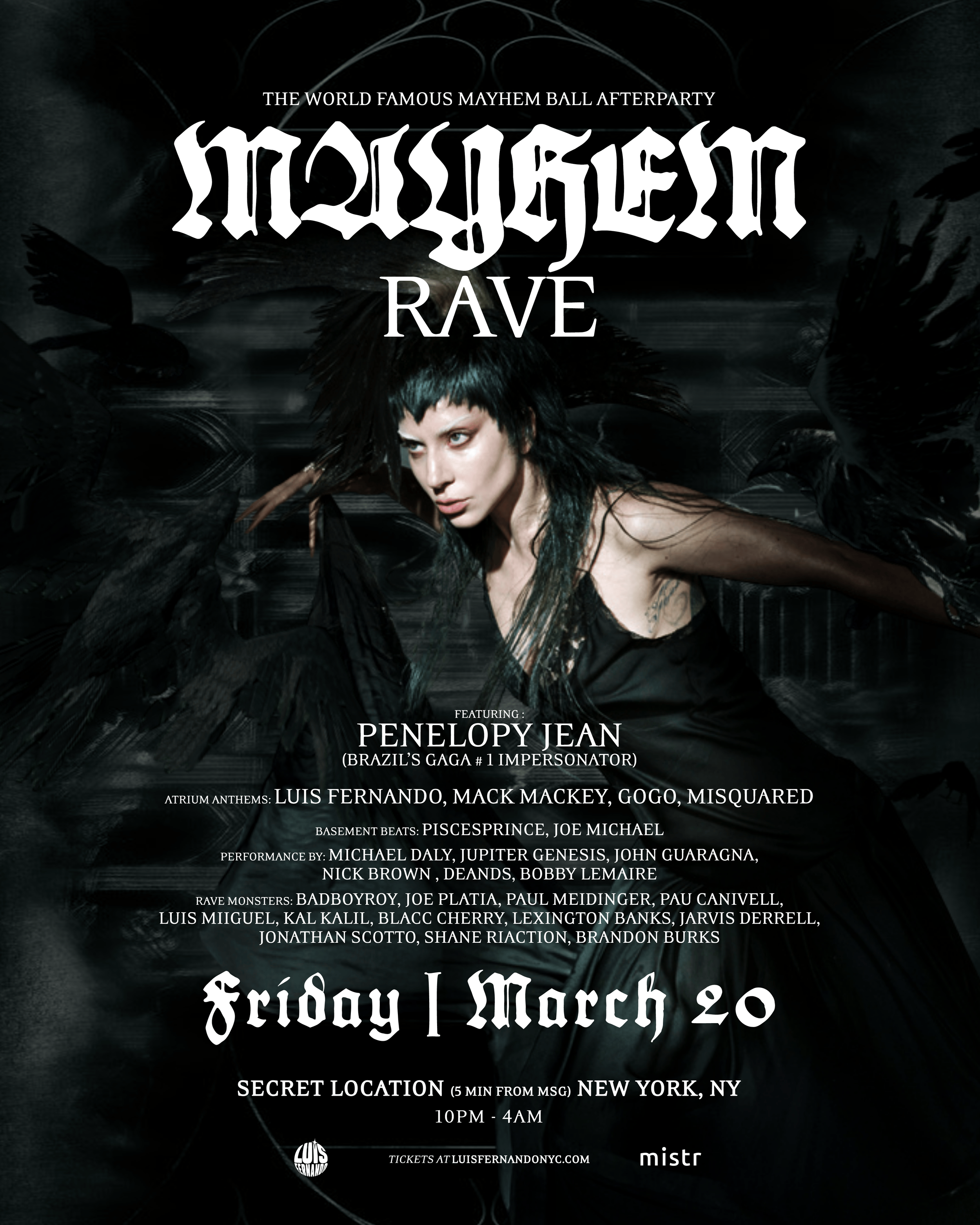 THE LAST MAYHEM RAVE IN NYC!