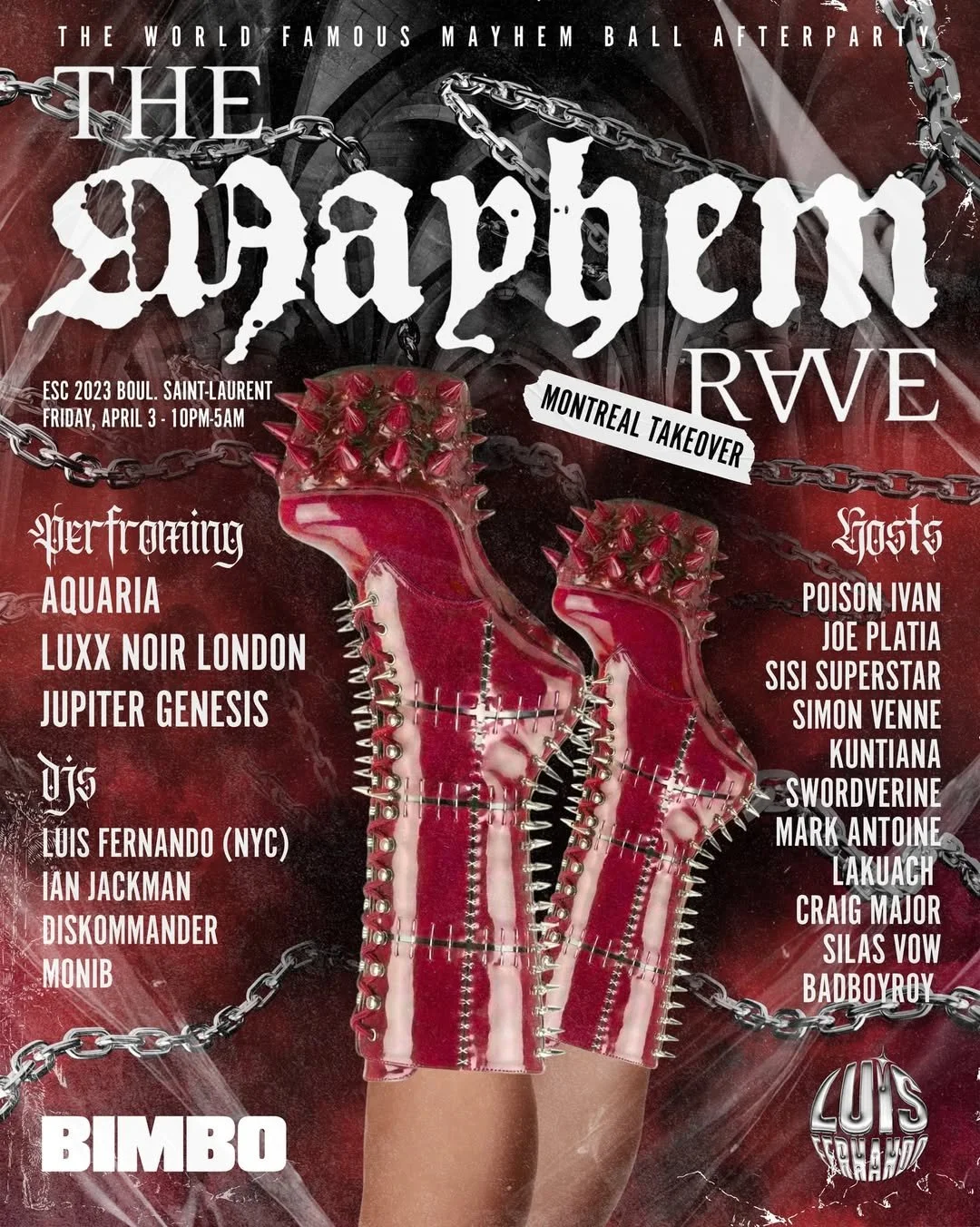 THE MAYHEM RAVE - MONTREAL