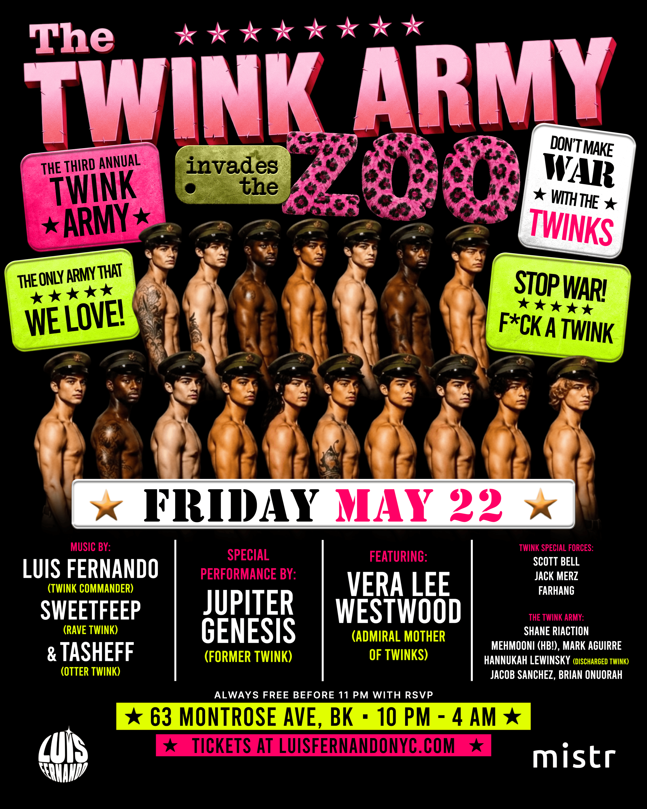 THE TWINK ARMY invades THE ZOO