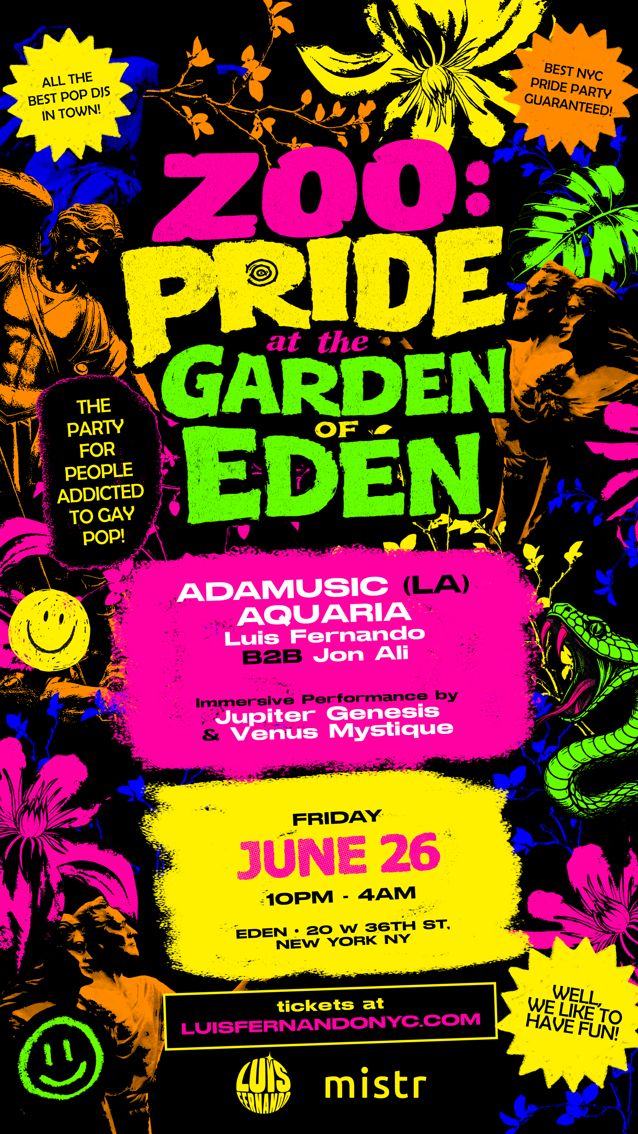zoo: PRIDE AT THE GARDEN OF EDEN