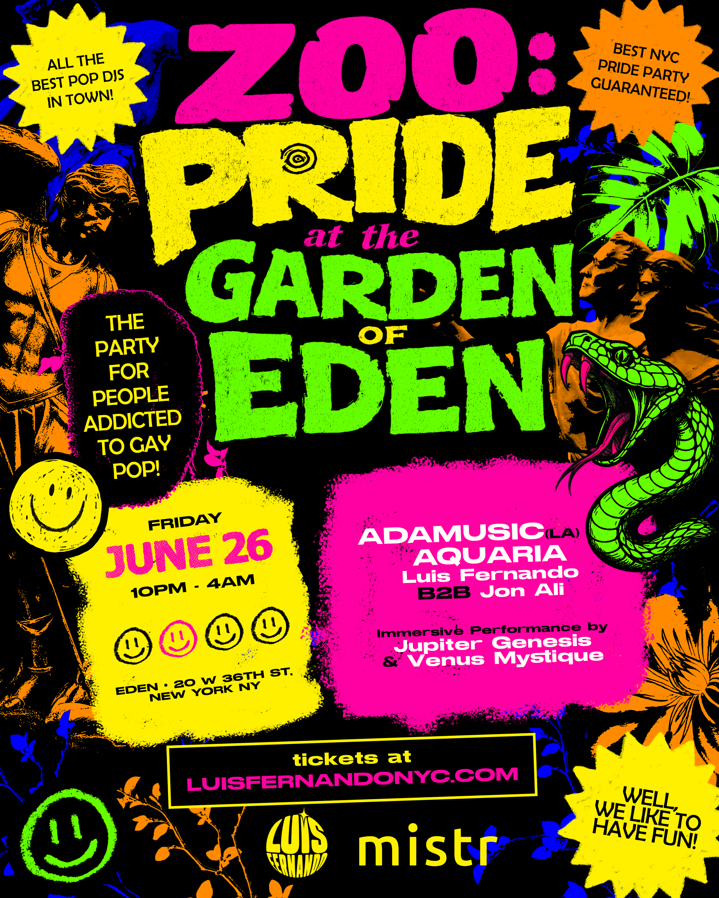 zoo: PRIDE AT THE GARDEN OF EDEN