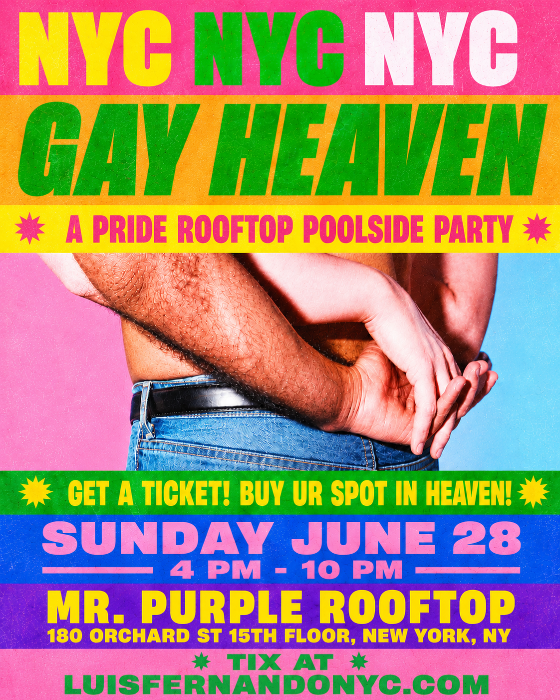 GAY HEAVEN: A Pride Poolside Party!