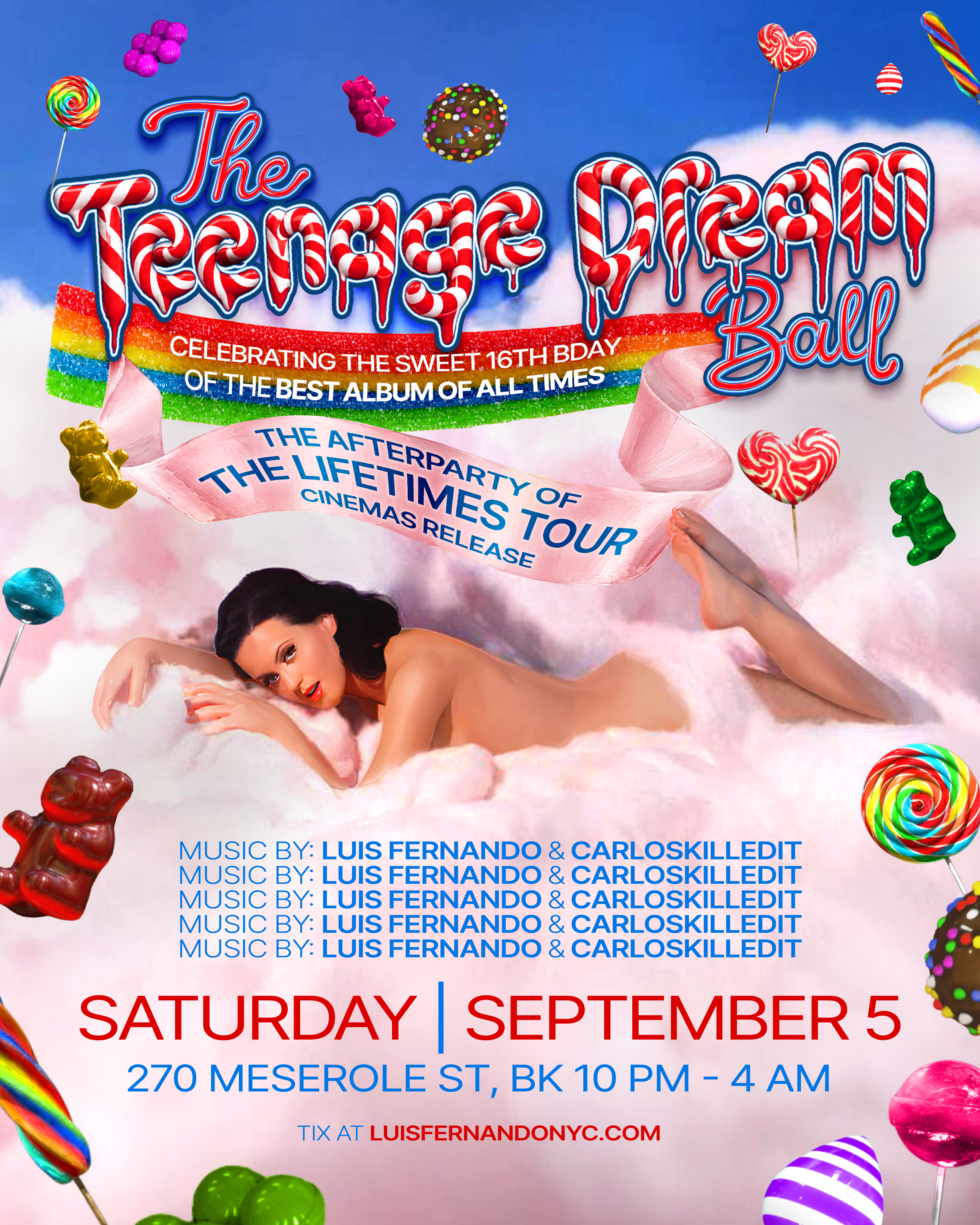 THE TEENAGE DREAM BALL