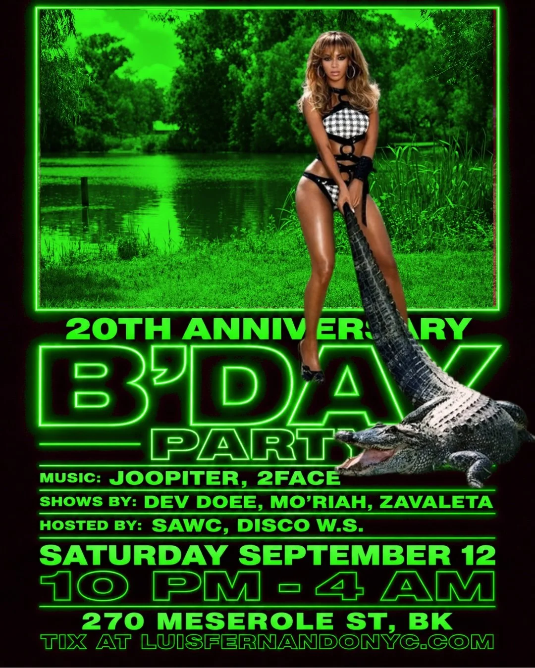B’DAY PARTY - BEYONCE’S BDAY ALBUM 20TH ANNI!