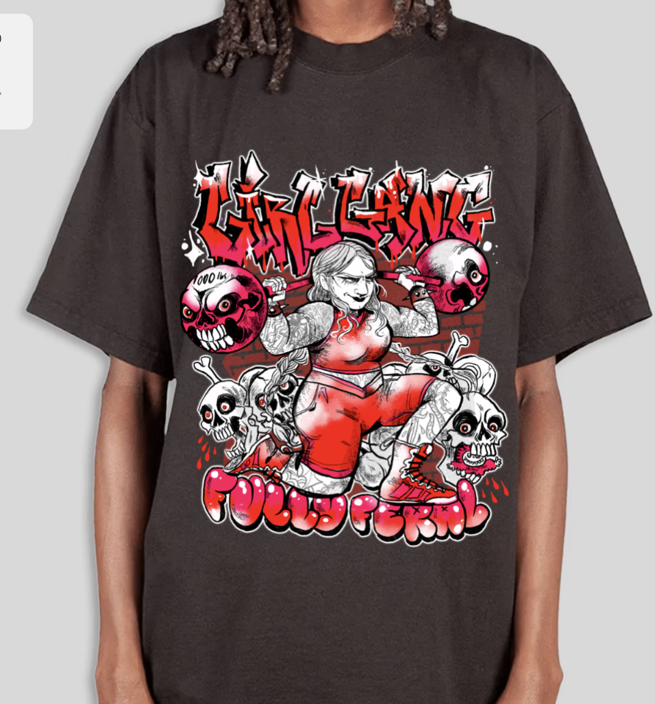 PRE-ORDER FULLY FERAL TEE // black