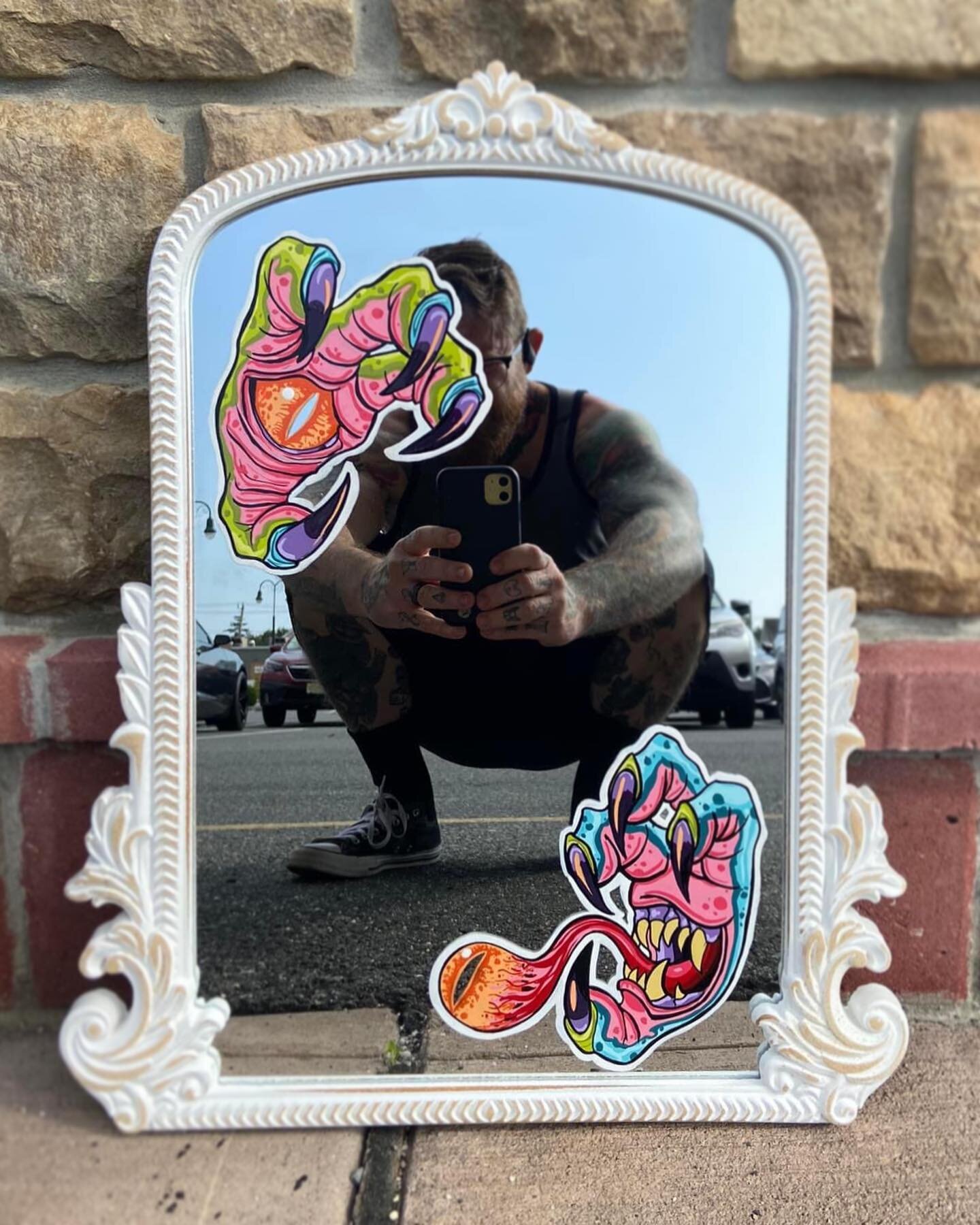 Mirror tattoos? We got you. Artist Doc @doctattoos featured in reflection 💪 
-
-
-
-
#njtattoo #njtattooartist #njtattooshop #littleeggharbor #mysticisland #lbi #surfcity #lbiregion #manahawkin #njtattoos #atlanticcity #asburypark #tomsrivernj #jers