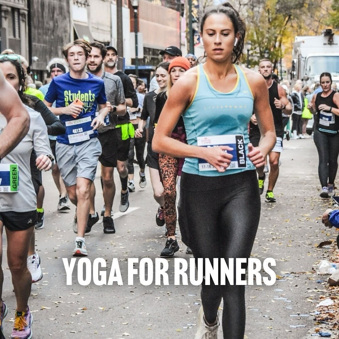 Yoga 🤝 Running

🏃&zwj;♀️Support your running with yoga! Britt will teach an effective warm-up and cool-down that you can incorporate before and after your runs. She will teach several ways to modify your power yoga practice to accommodate your runn