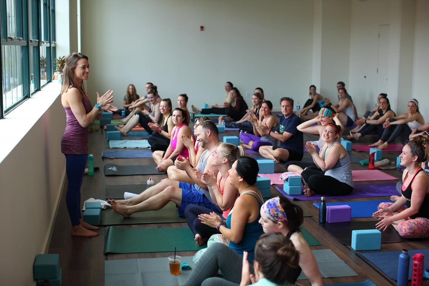 Throwing it back to our first class at Yoga Habit! Can you believe its been 8 years since we opened the studio?!

Move + Groove with us for our 8th Birhday on Friday, May 3 from 6-7:15pm. Flow with us for 75-minutes to a playlist full of smash hits p