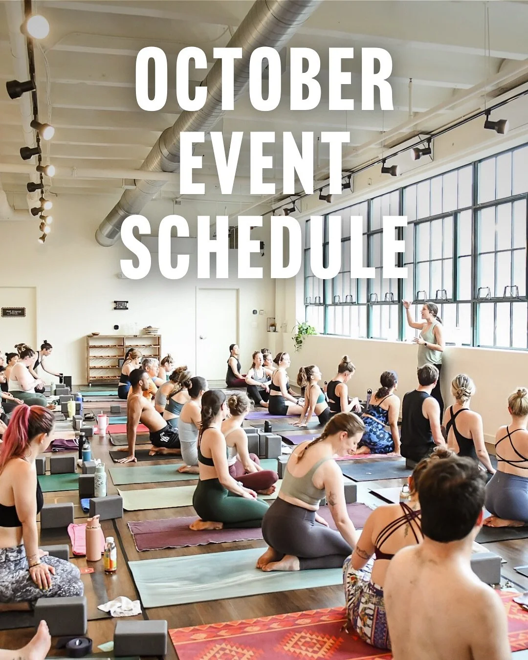 🍂 Let&rsquo;s flow into fall! We&rsquo;ve packed October with fun seasonal flows and workshops to help you ground into basics and advance your practice.

Here&rsquo;s what&rsquo;s happening this month:

🎃 Move + Groove: Spooky Season with @powers_a