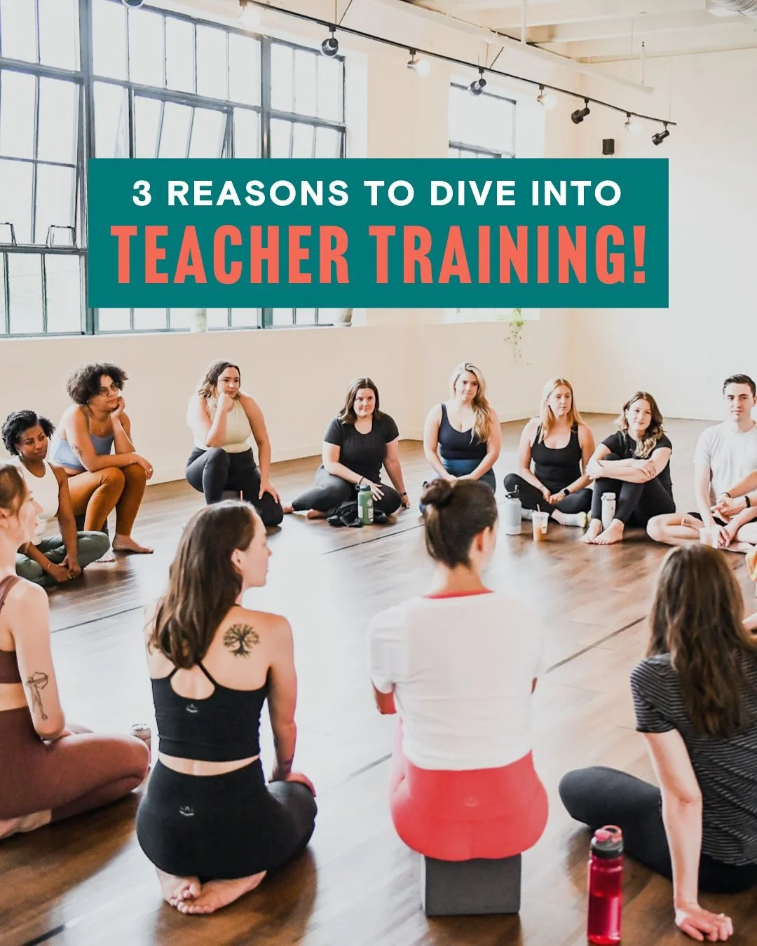 Learning to teach yoga is only the tip of the iceberg. Our 200-hour Teacher Training is full of connection, discovery, and finding your why&mdash;on and off the mat.

Registration is over halfway full! Reserve your spot to begin your journey.

✨ Eigh