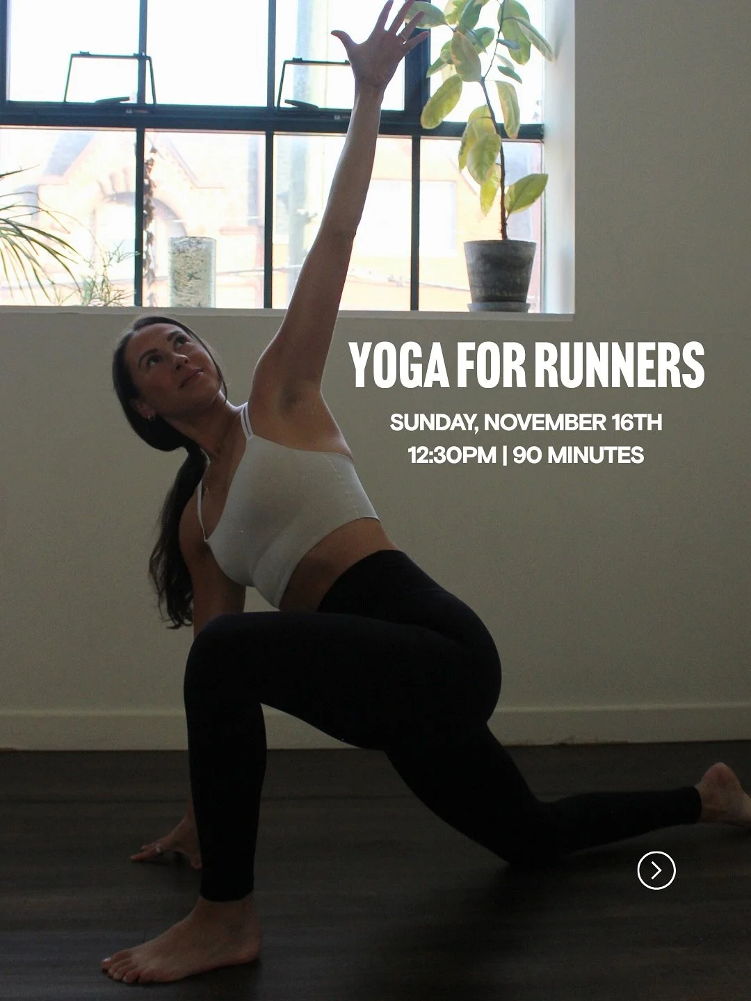 Your yoga practice can be the secret to better runs.

Join Britt for a workshop designed to help runners strengthen, recover, and flow with more ease&mdash;on the mat and on the road. 

Only a few spots remaining! Head to the link in our bio to secur