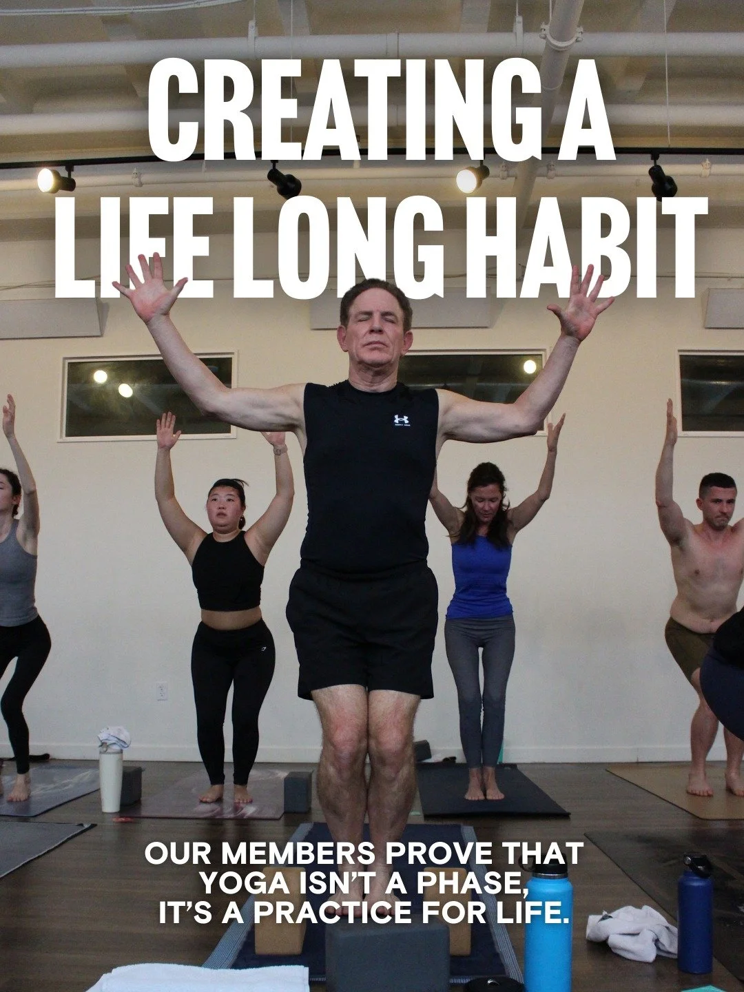 A lifelong habit 🤍

Yoga isn&rsquo;t about being the most flexible in the room. It&rsquo;s about finding a practice you can return to again and again.

Our long-time members show us what consistency, strength, and longevity really look like.

✨ Your