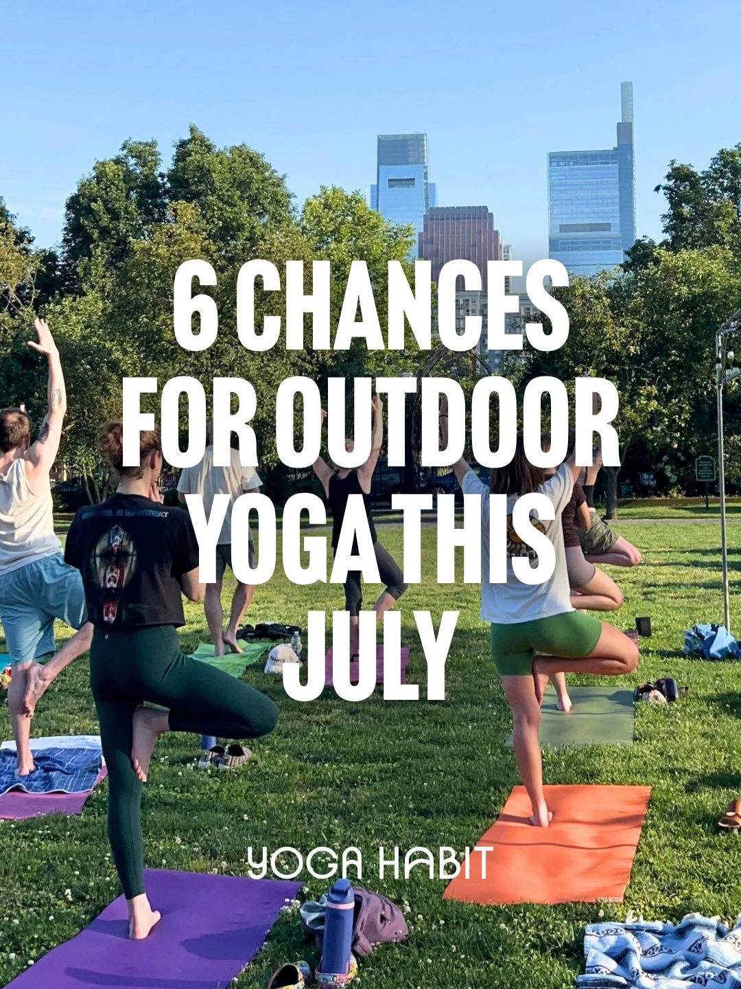 Join us outside this July!

All outdoor classes are included in memberships, class packs and Intro Offers. Not a member? Drop-ins are just $15!

Share with someone who could use an outdoor flow this summer 🌞