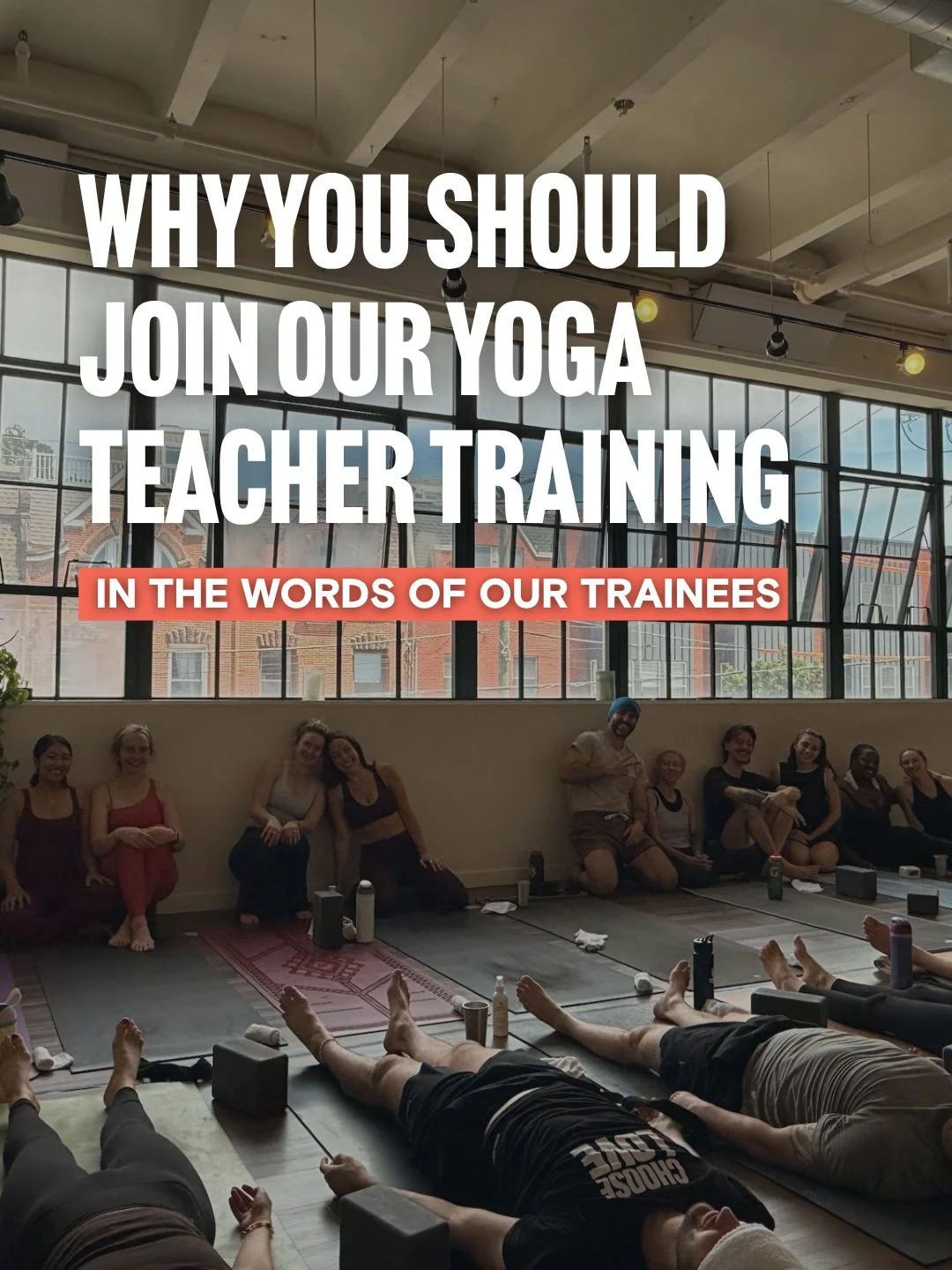 Hear from trainees on why you should join our Yoga Teacher Training.

The waitlist for our 2027 200-Hour Training is open now, head to the link in our bio to be the first to learn about details as they become available!

Former trainee? Share your ex