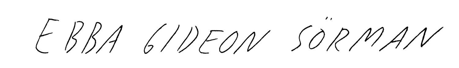 EBBA GIDEON SÖRMAN