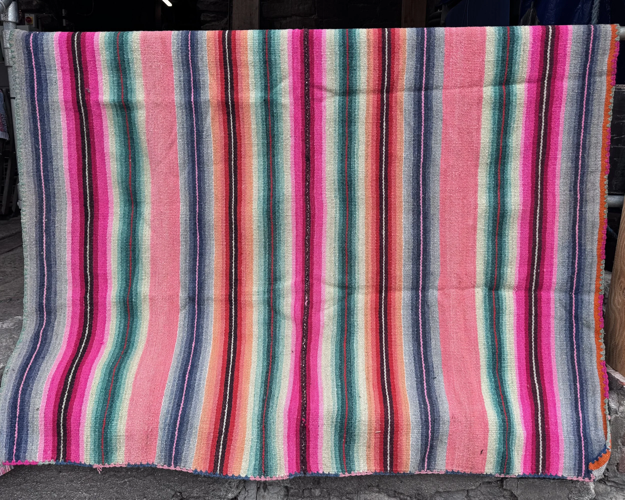 Striped Peruvian Rug2