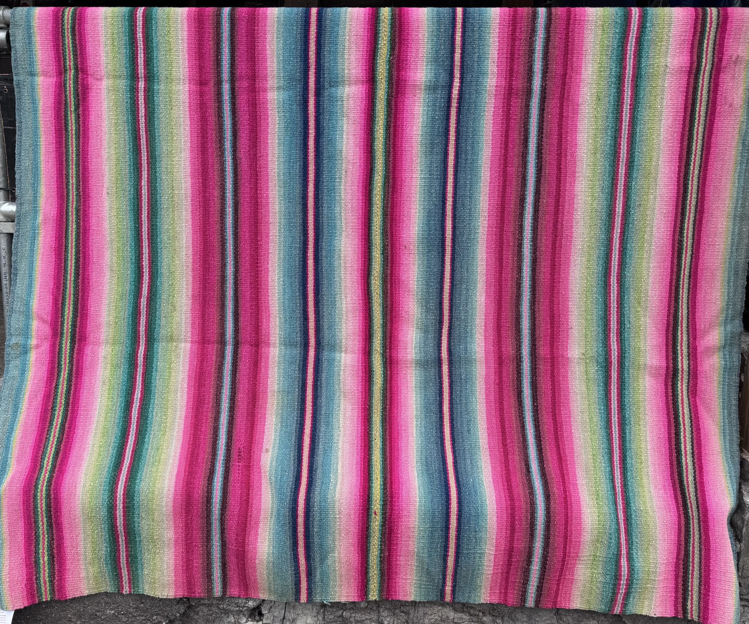 Striped Peruvian Rug